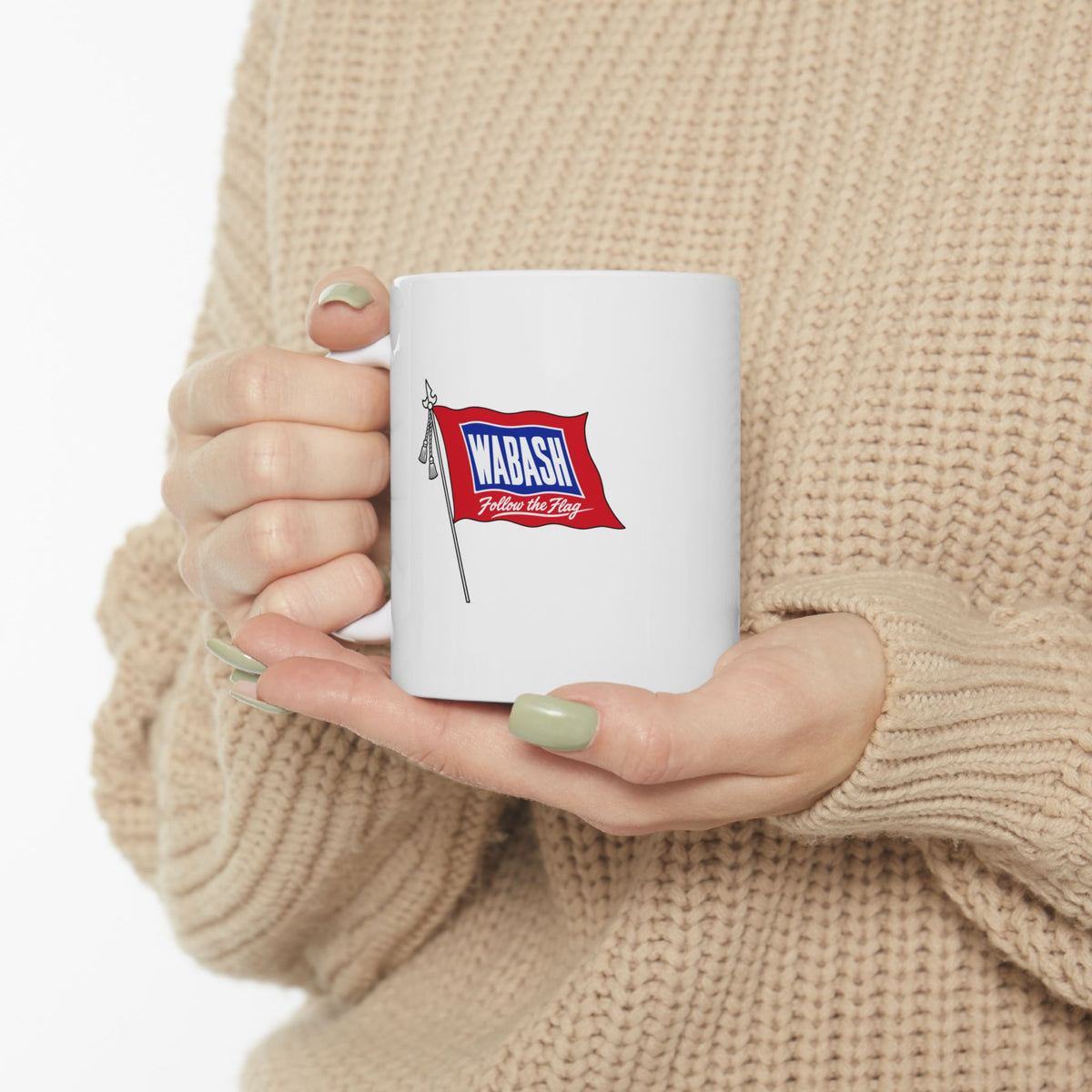 Wabash Railroad Ceramic Coffee Mug