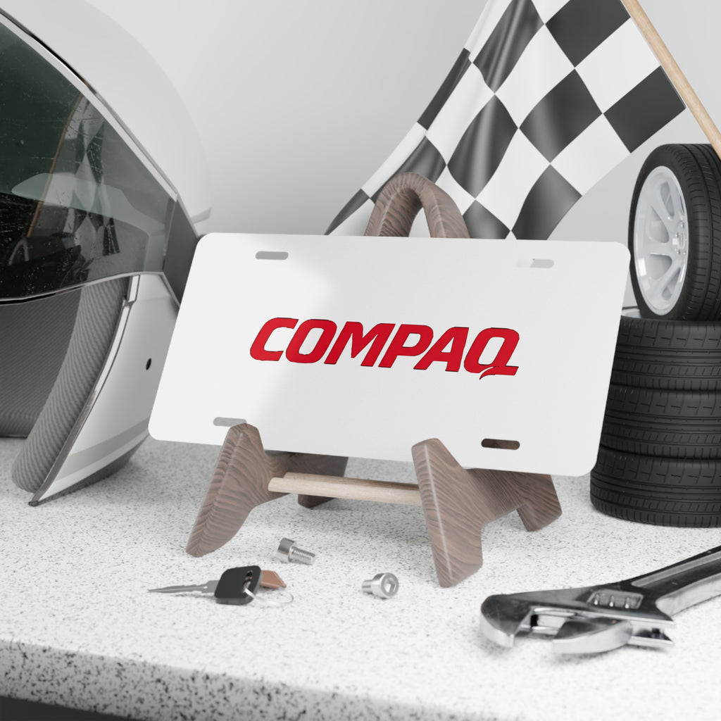 Compaq Vanity License Plate