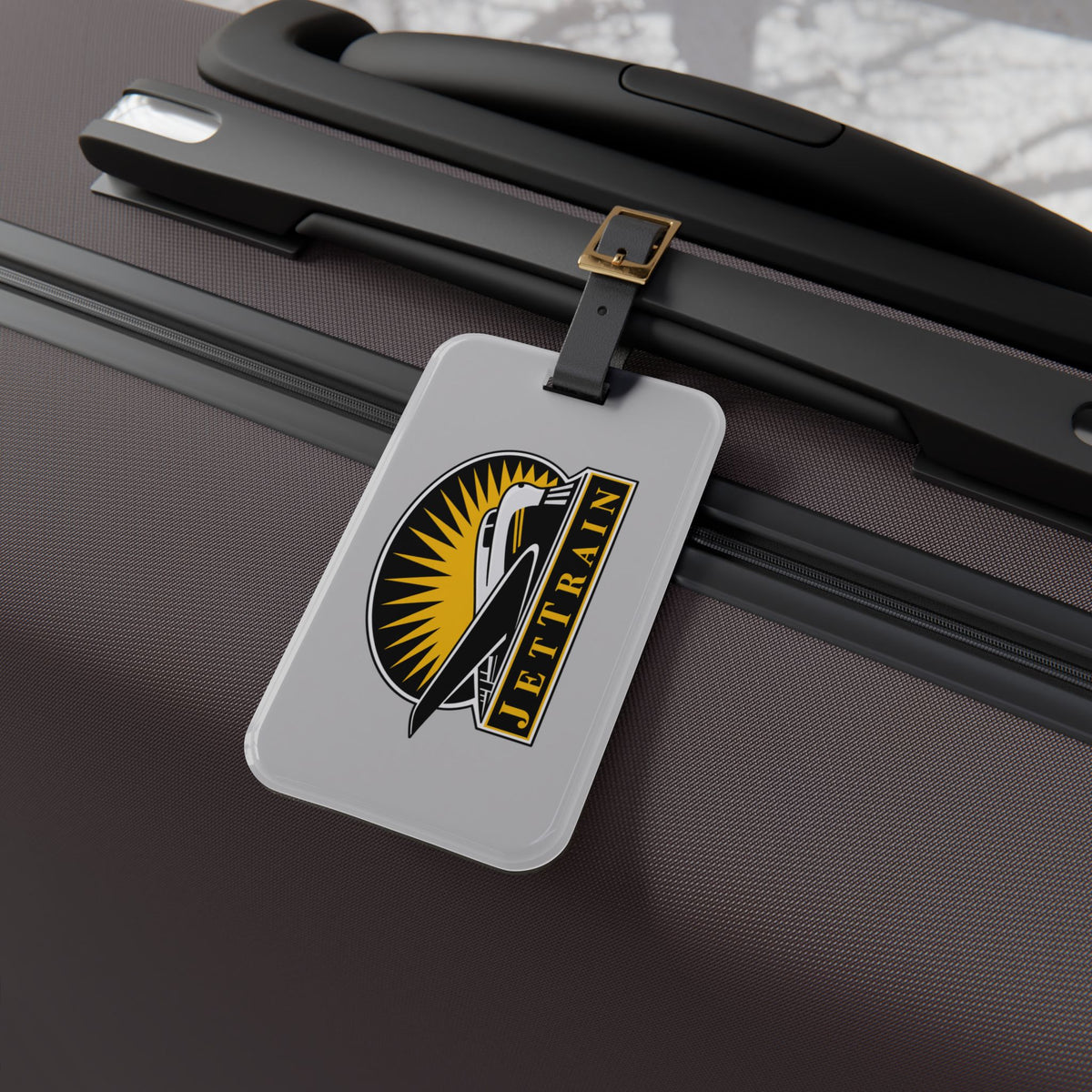Bombardier JetTrain Luggage Tag