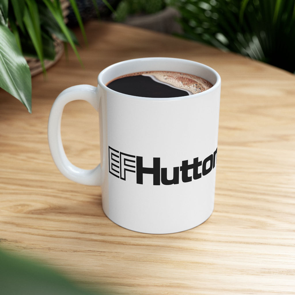 E. F. Hutton Ceramic Coffee Mug