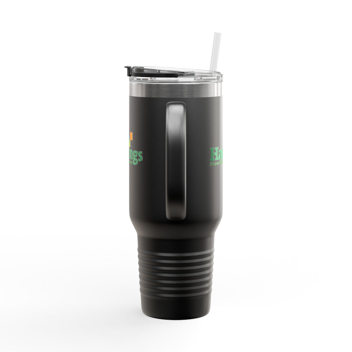 Hastings Entertainment 40oz Insulated Travel Mug Stainless Tumbler
