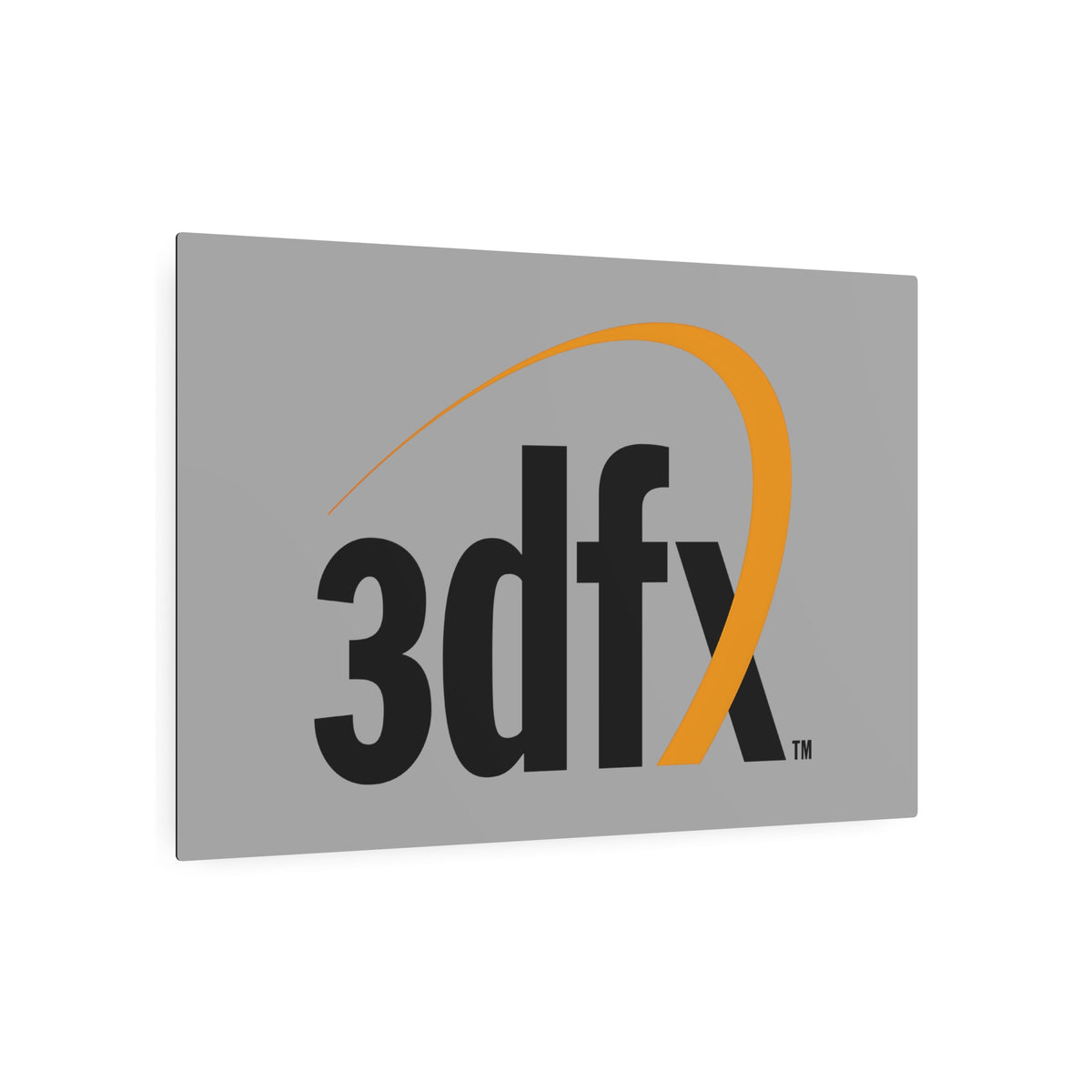 3dfx Interactive Metal Sign