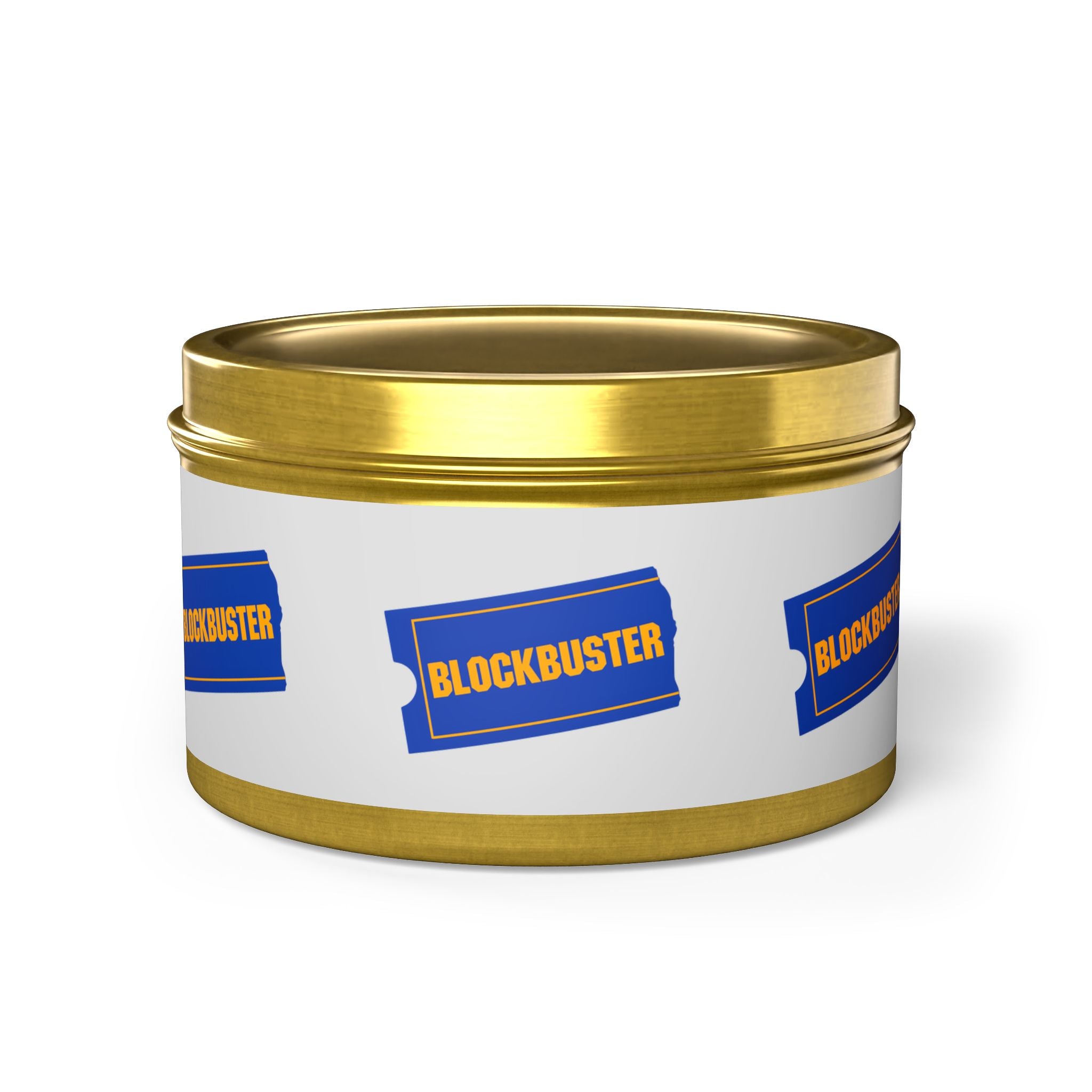 Blockbuster Video Tin Candle