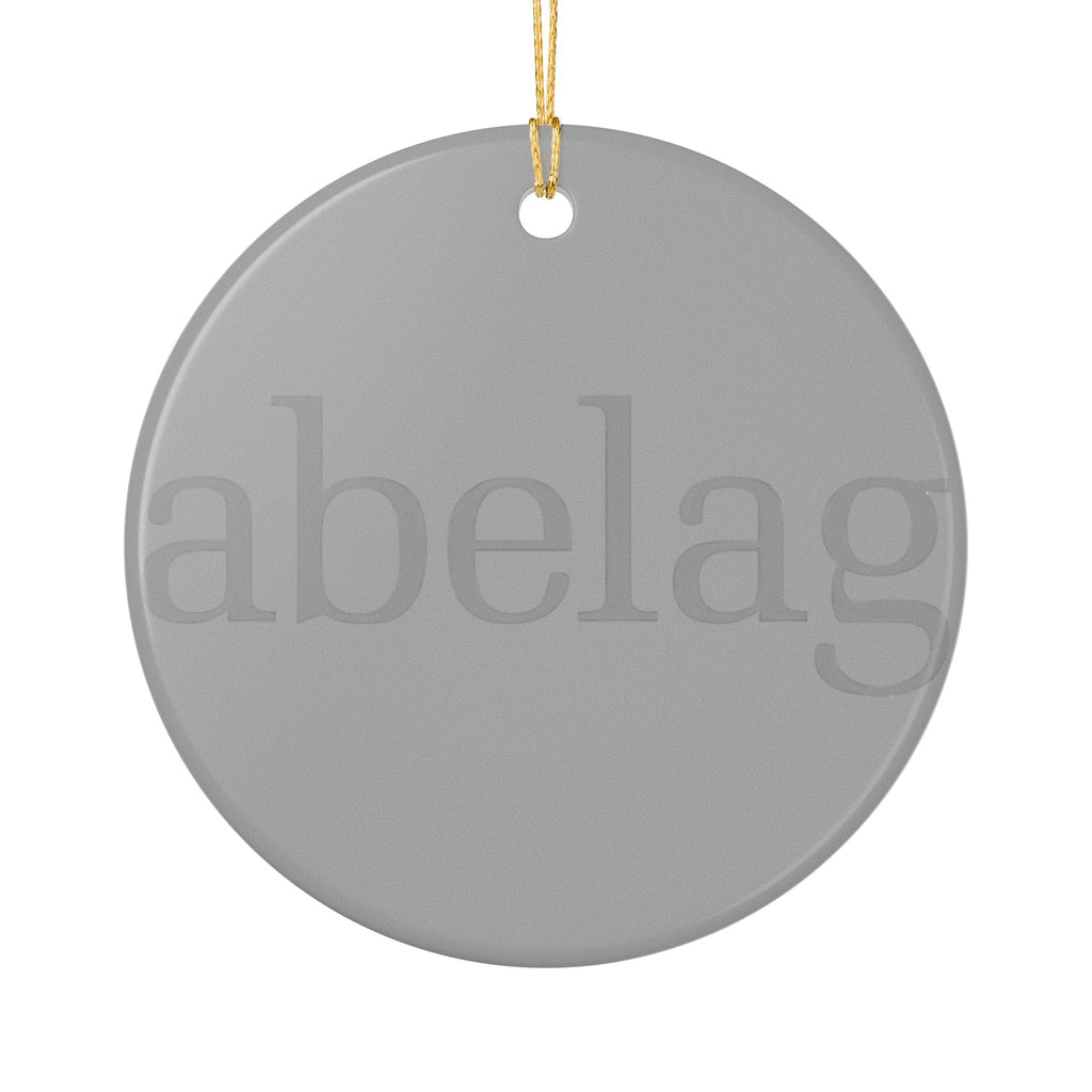 Abelag Aviation Ceramic Ornament