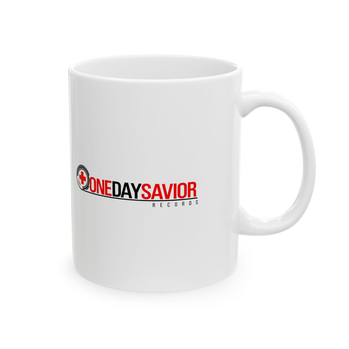 One Day Savior Recordings Ceramic Coffee Mug