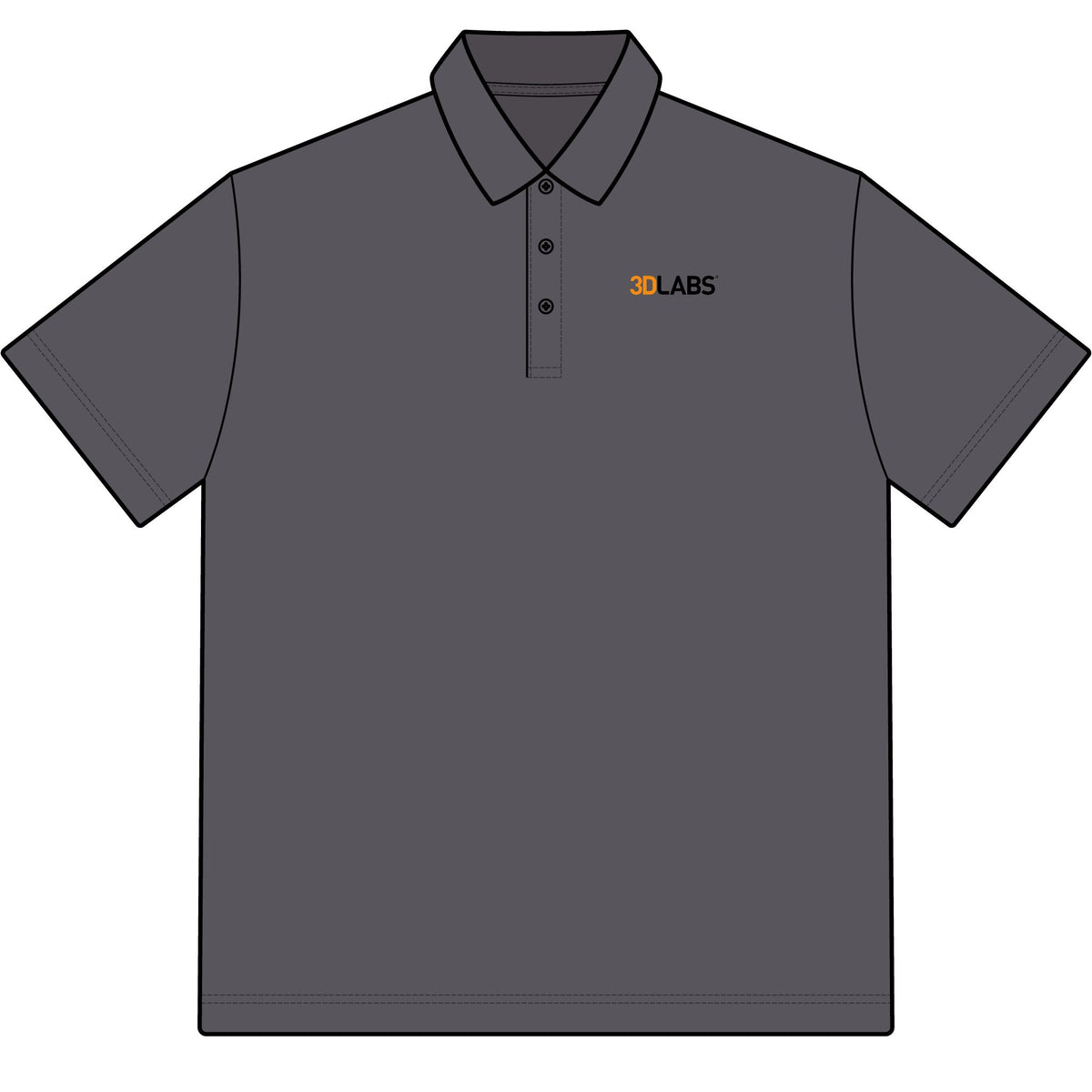 3Dlabs Cotton Polo Shirt