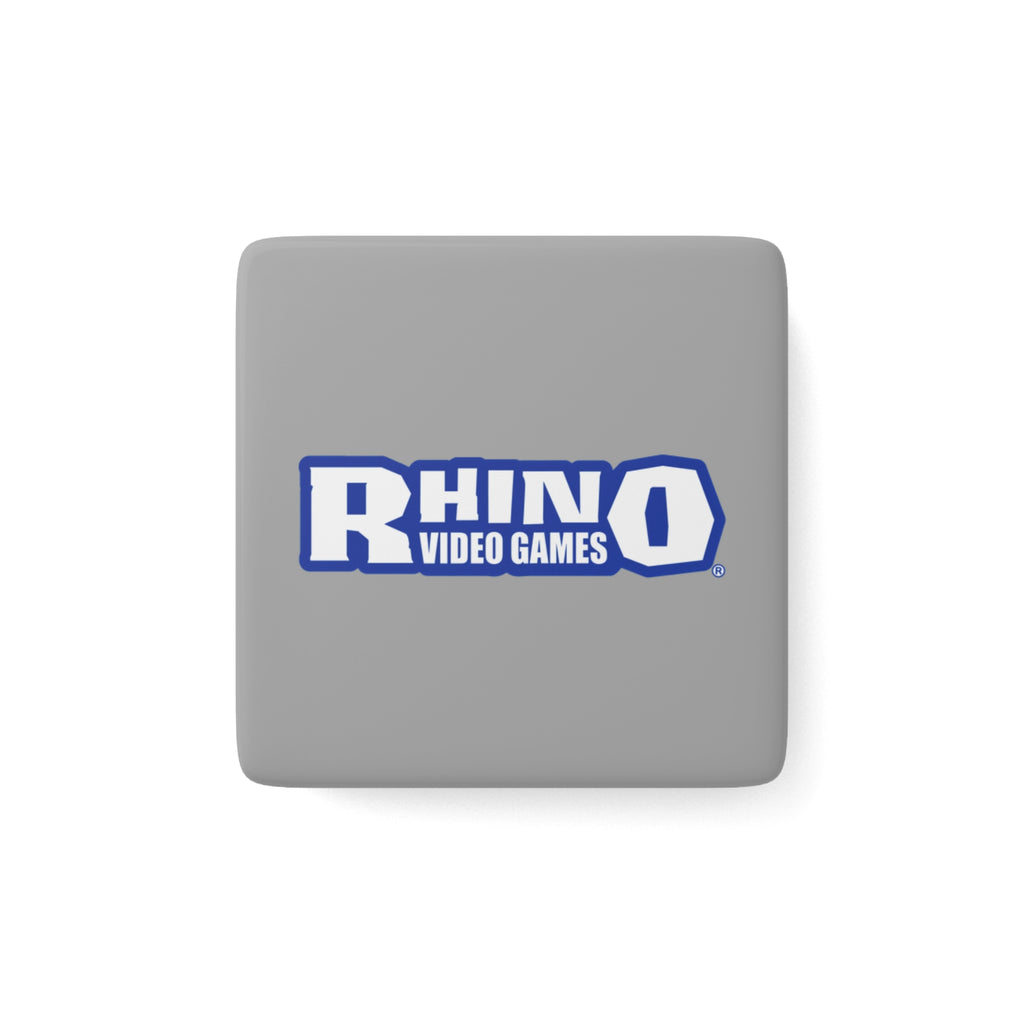 Rhino Video Games Square Porcelain Fridge Magnet