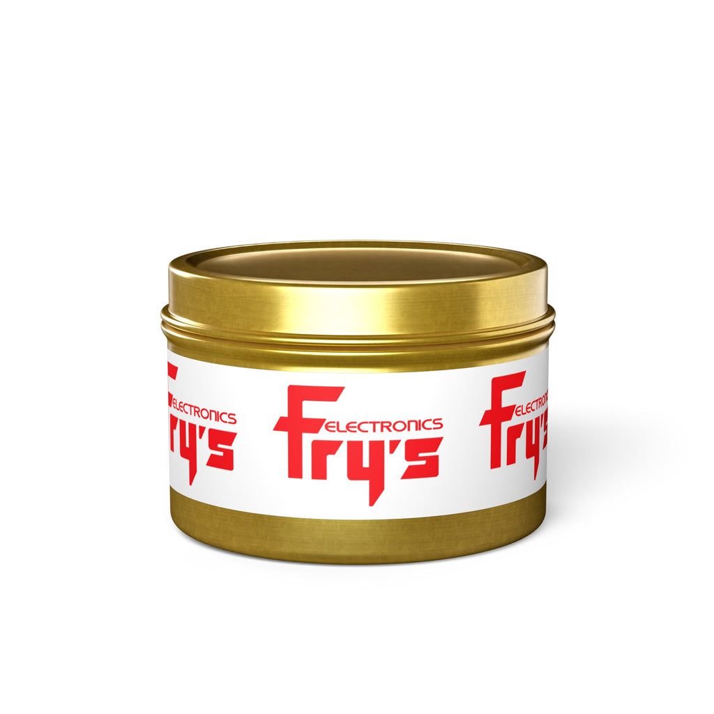 Fry's Electronics, Inc. Tin Candle