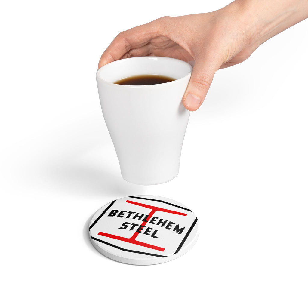 Bethlehem Steel Corporation Ceramic Coaster