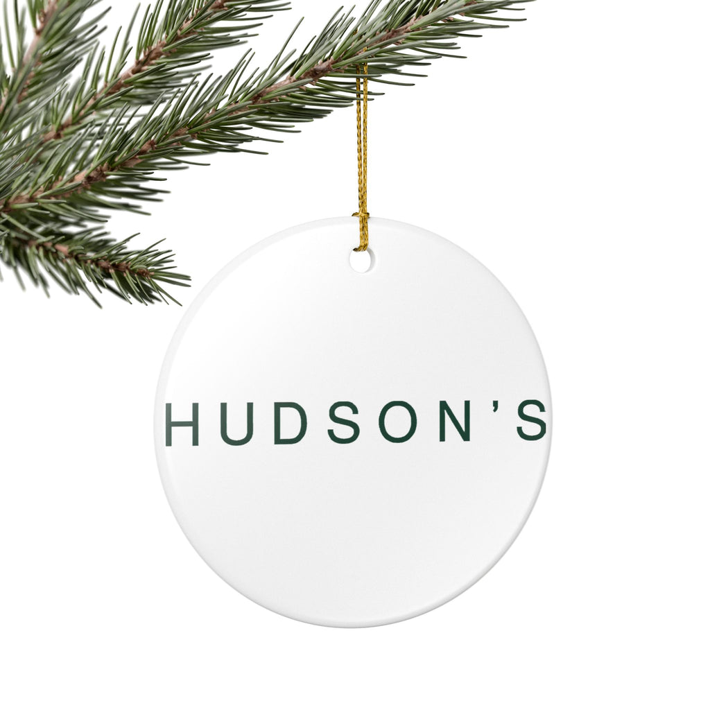Hudson's Ceramic Ornament