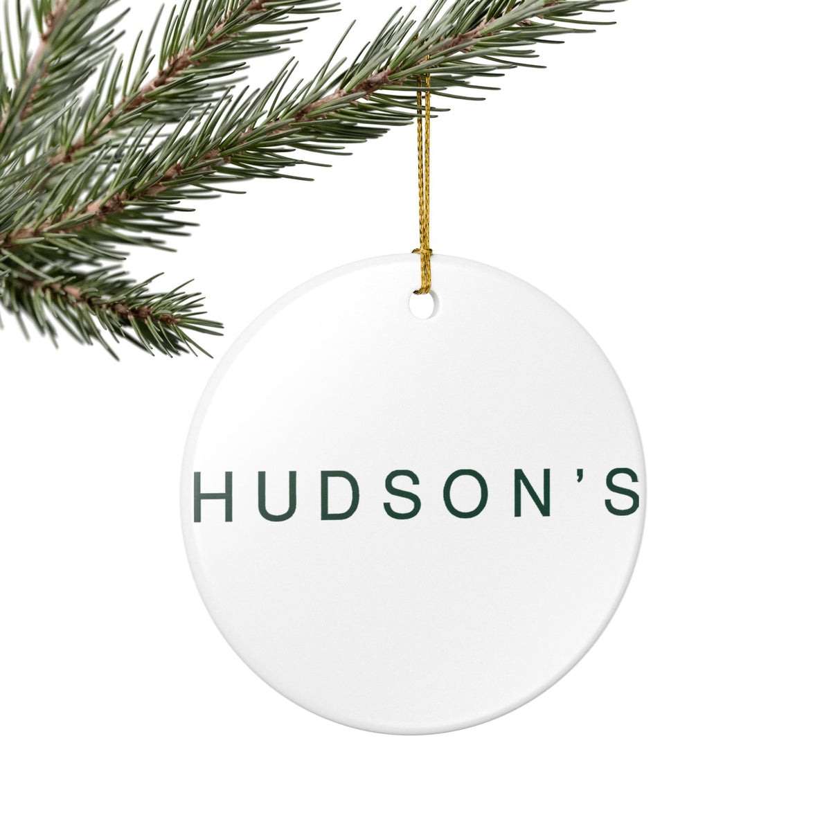 Hudson's Ceramic Ornament