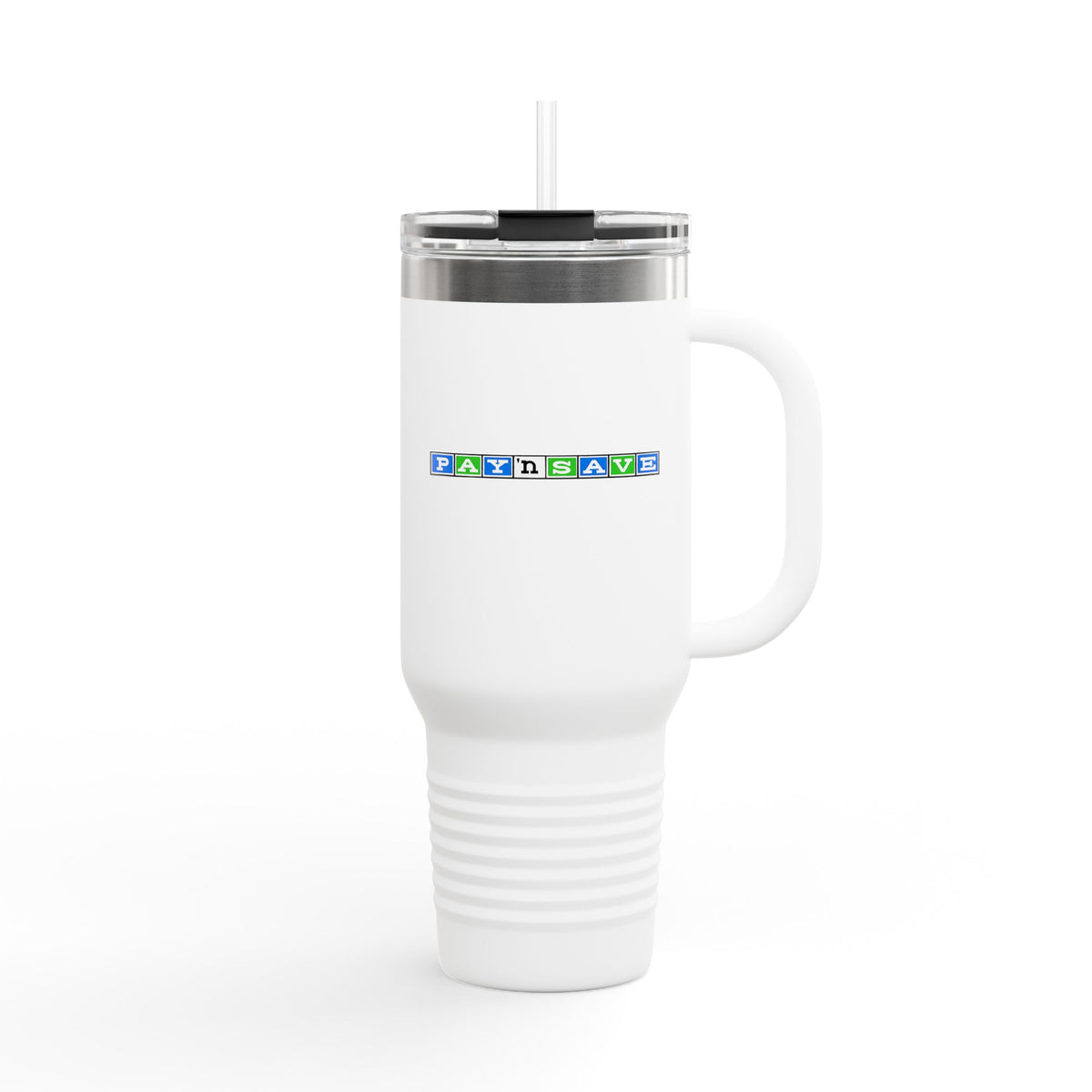 Pay 'n Save 40oz Insulated Travel Mug Stainless Tumbler
