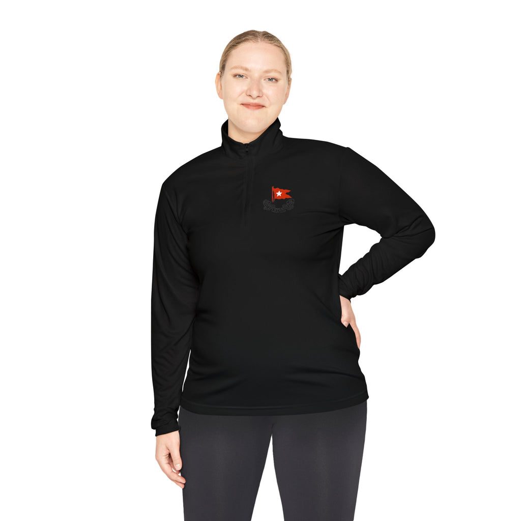 White Star Line Unisex Quarter Zip Pullover