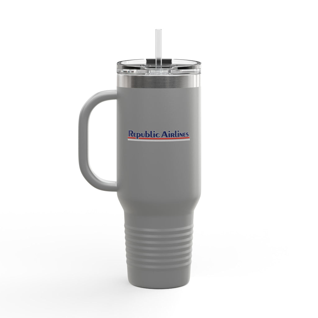 Republic Airlines 40oz Insulated Travel Mug Stainless Tumbler