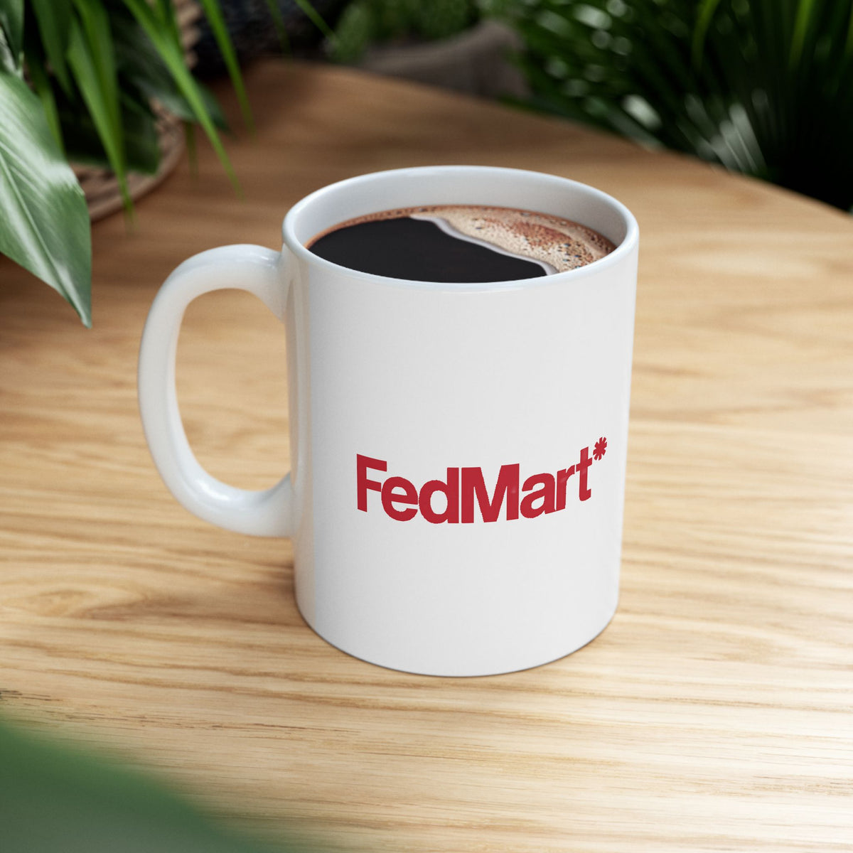 FedMart Ceramic Coffee Mug
