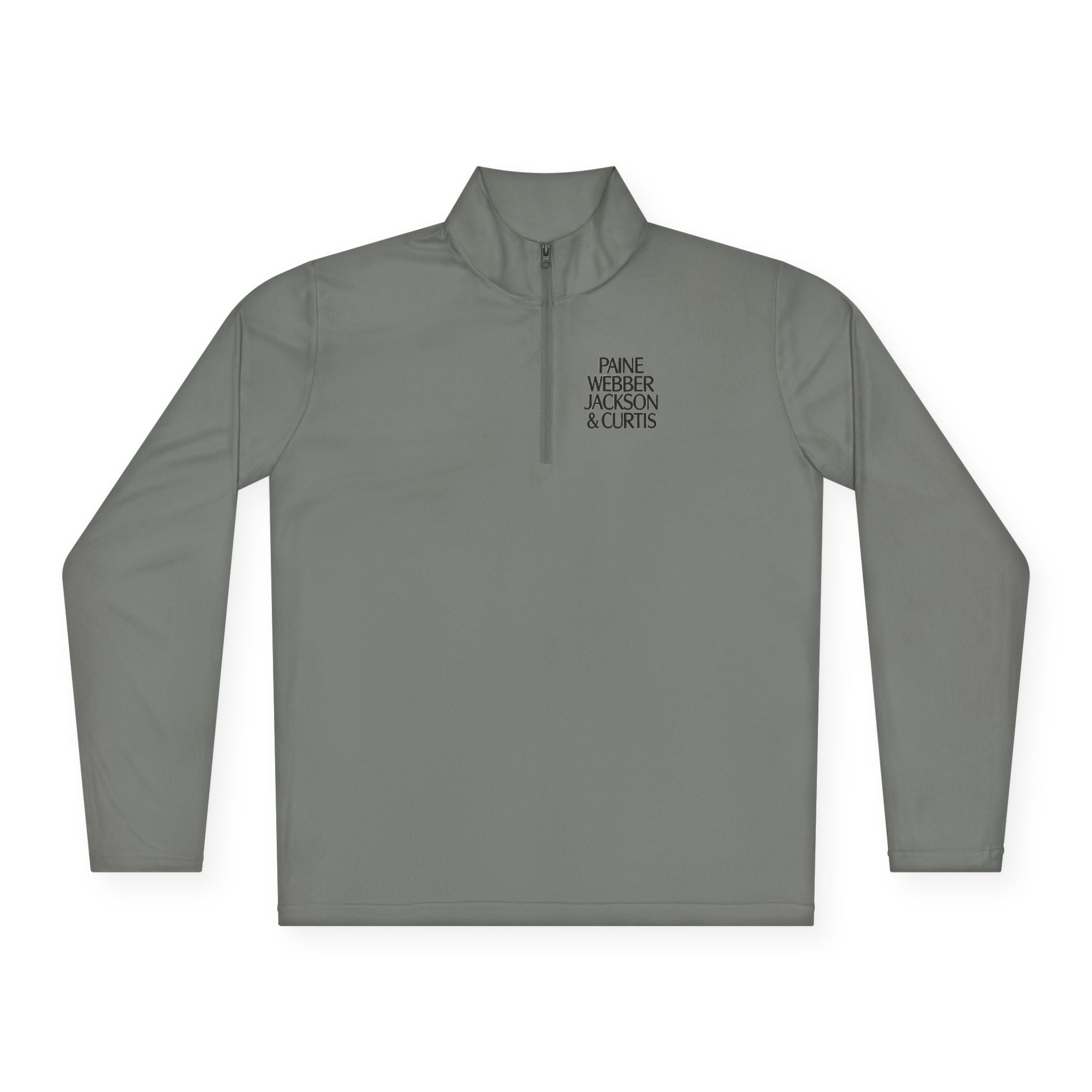 Paine Webber Jackson & Curtis Unisex Quarter Zip Pullover