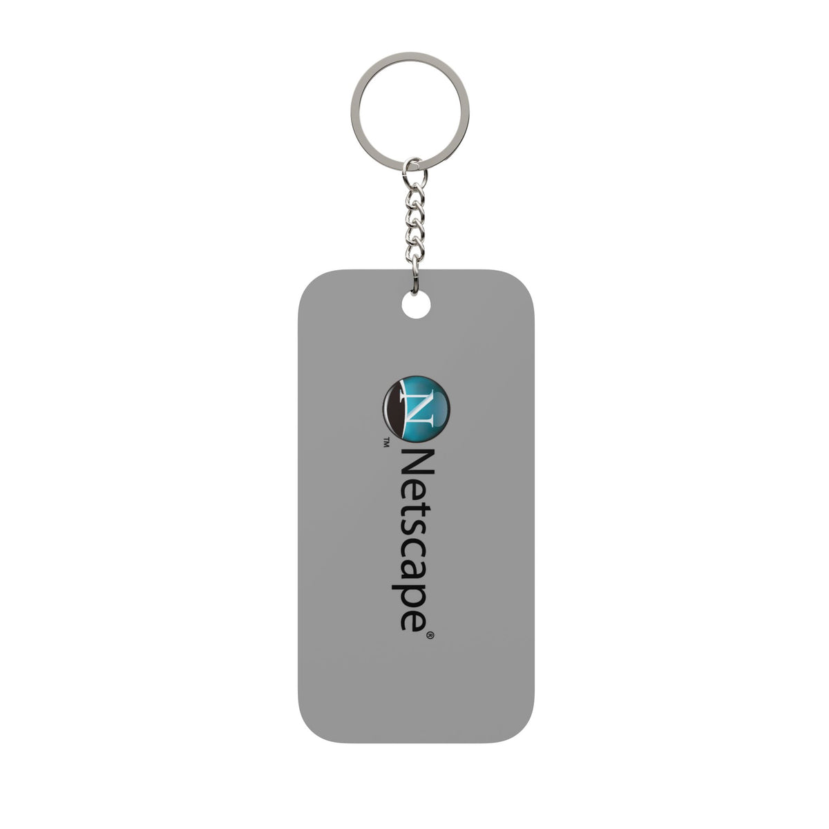 Netscape Double-Sided Keychain Charm