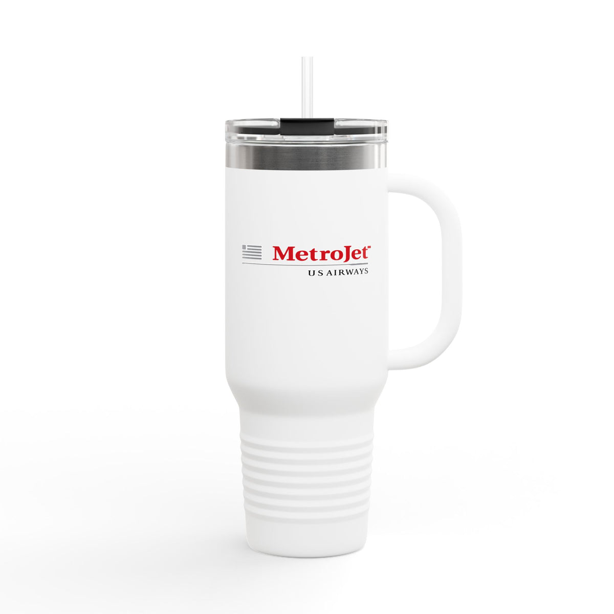 MetroJet 40oz Insulated Travel Mug Stainless Tumbler