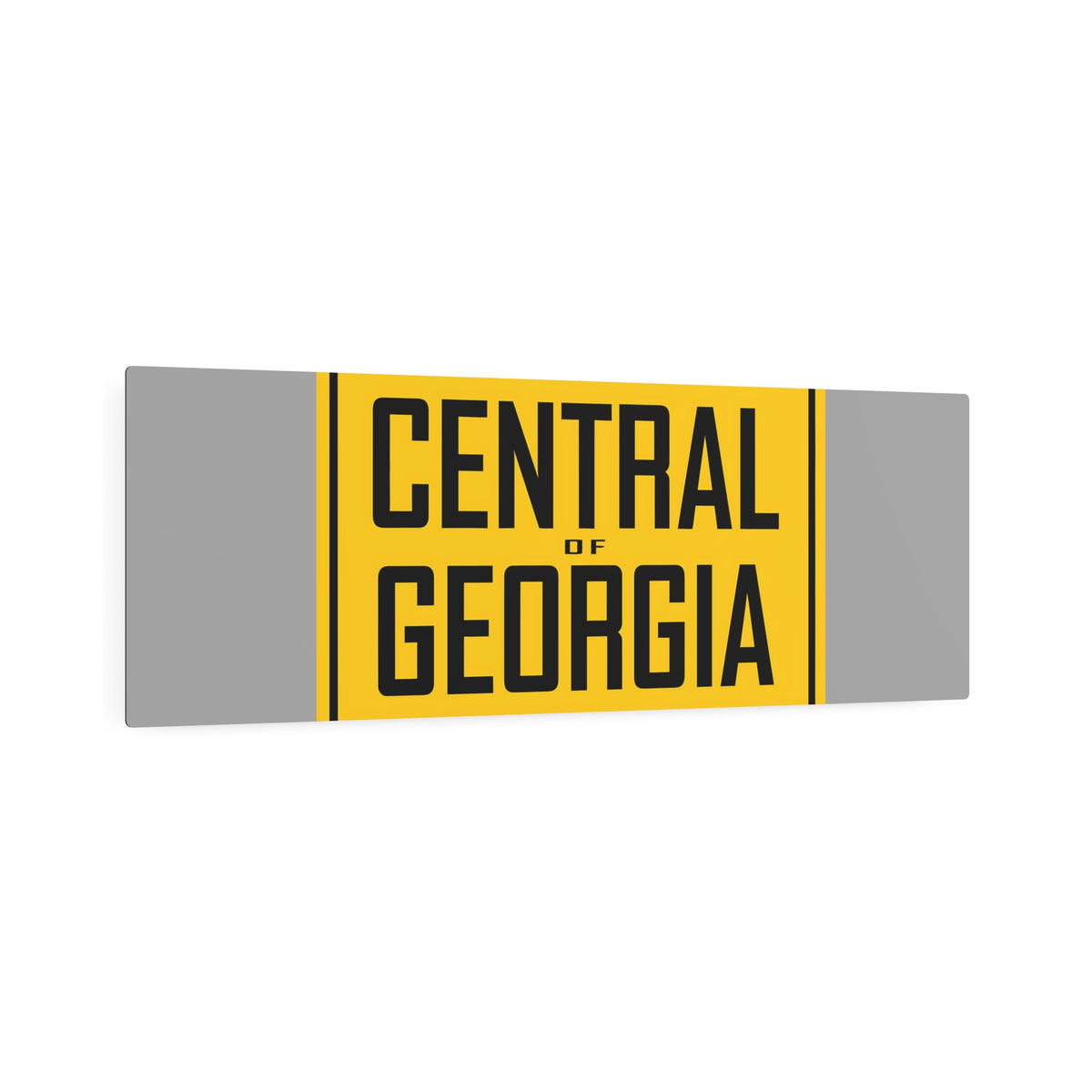 Central of Georgia Railway Metal Sign