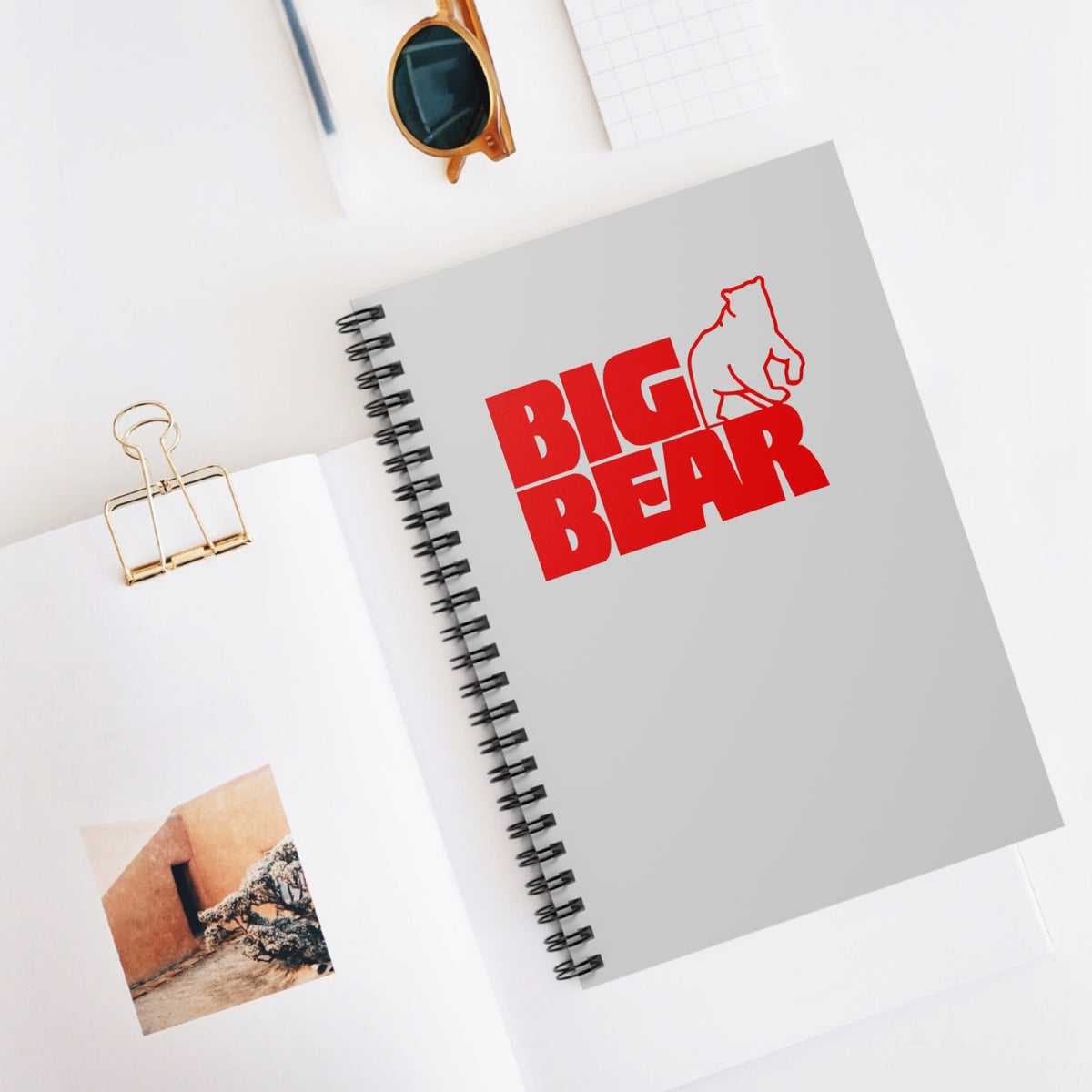 Big Bear Stores Spiral Notebook
