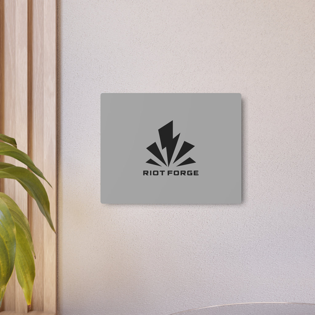 Riot Forge Metal Sign