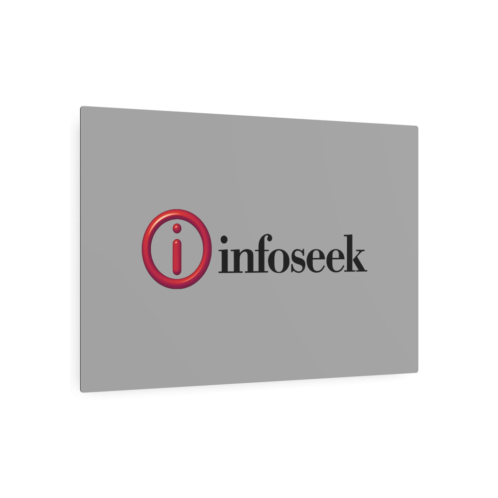 Infoseek Metal Sign