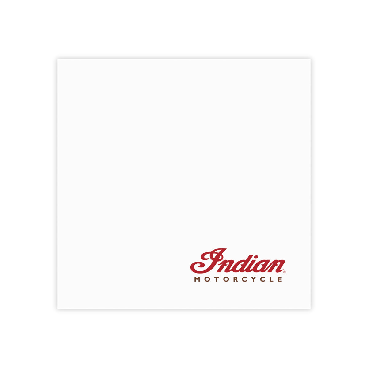 Indian Motorcycle Sticky Post-it Note Pad