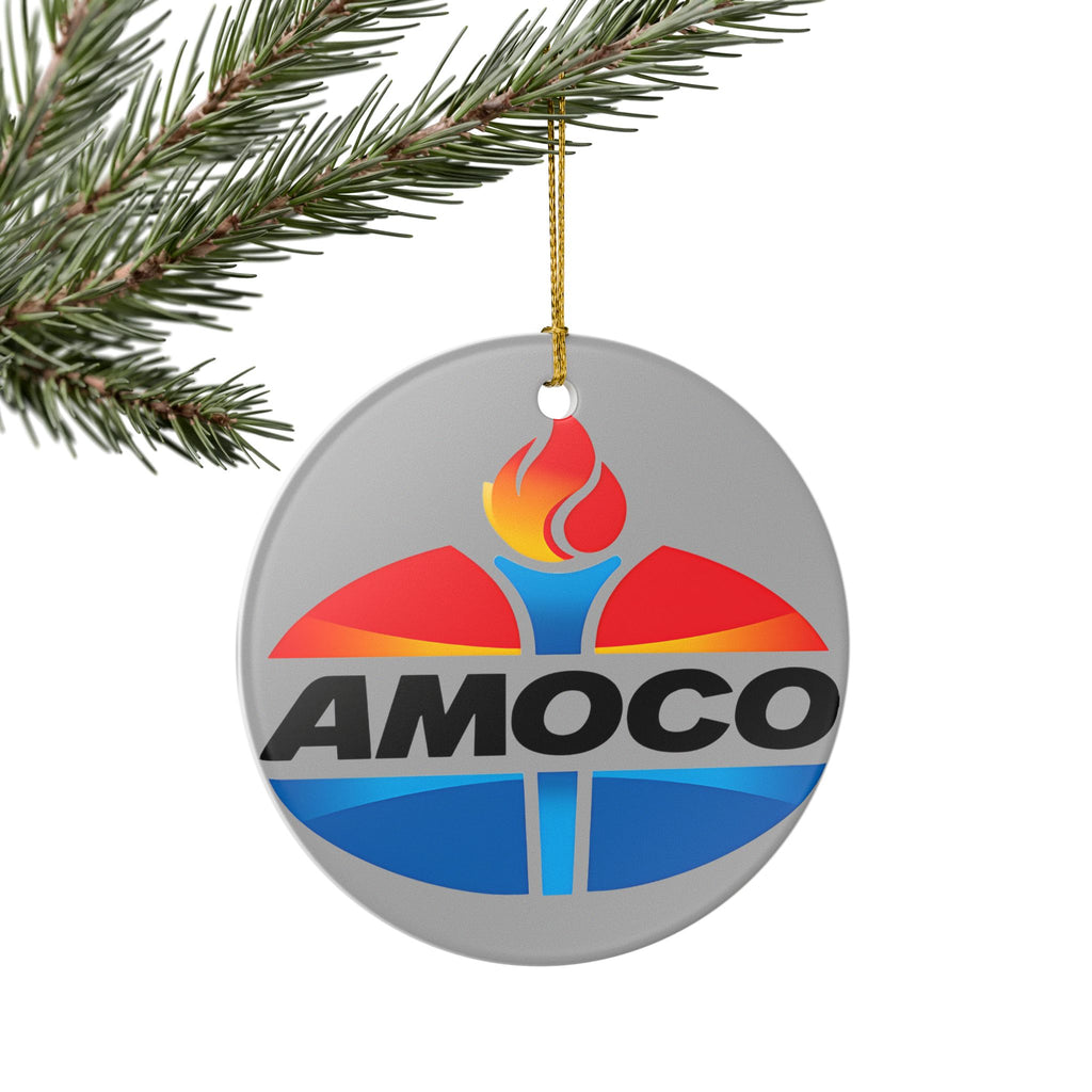 Amoco Ceramic Ornament