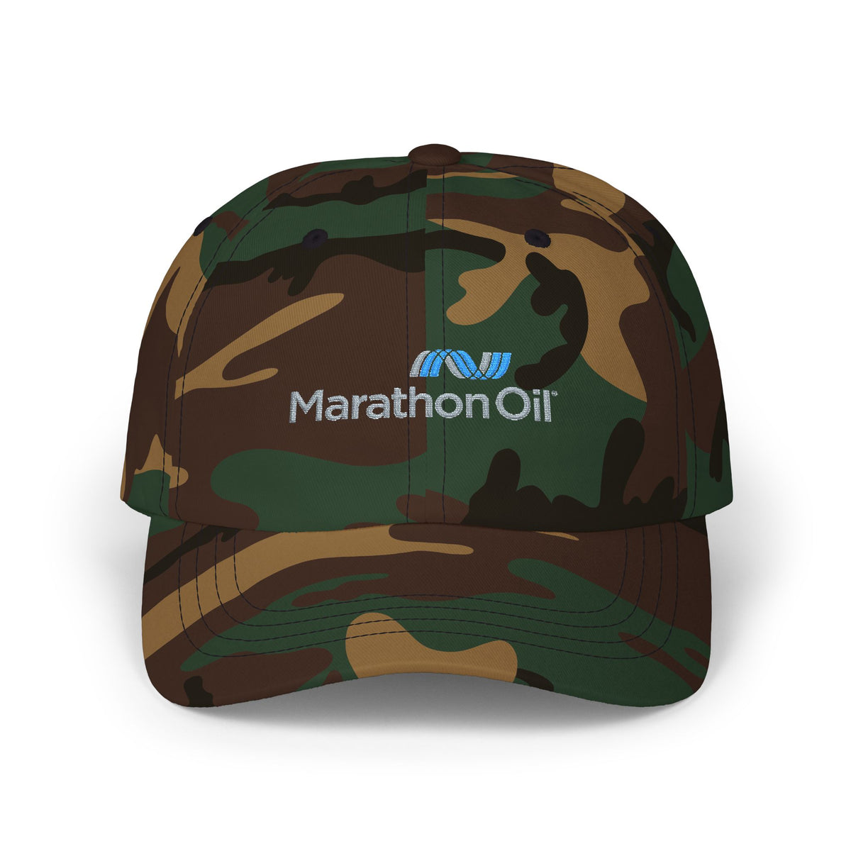 Marathon Oil Embroidered Dad Cap Hat