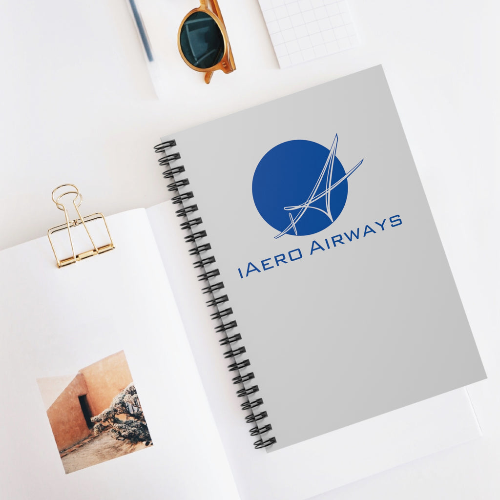 iAero Airways Spiral Notebook
