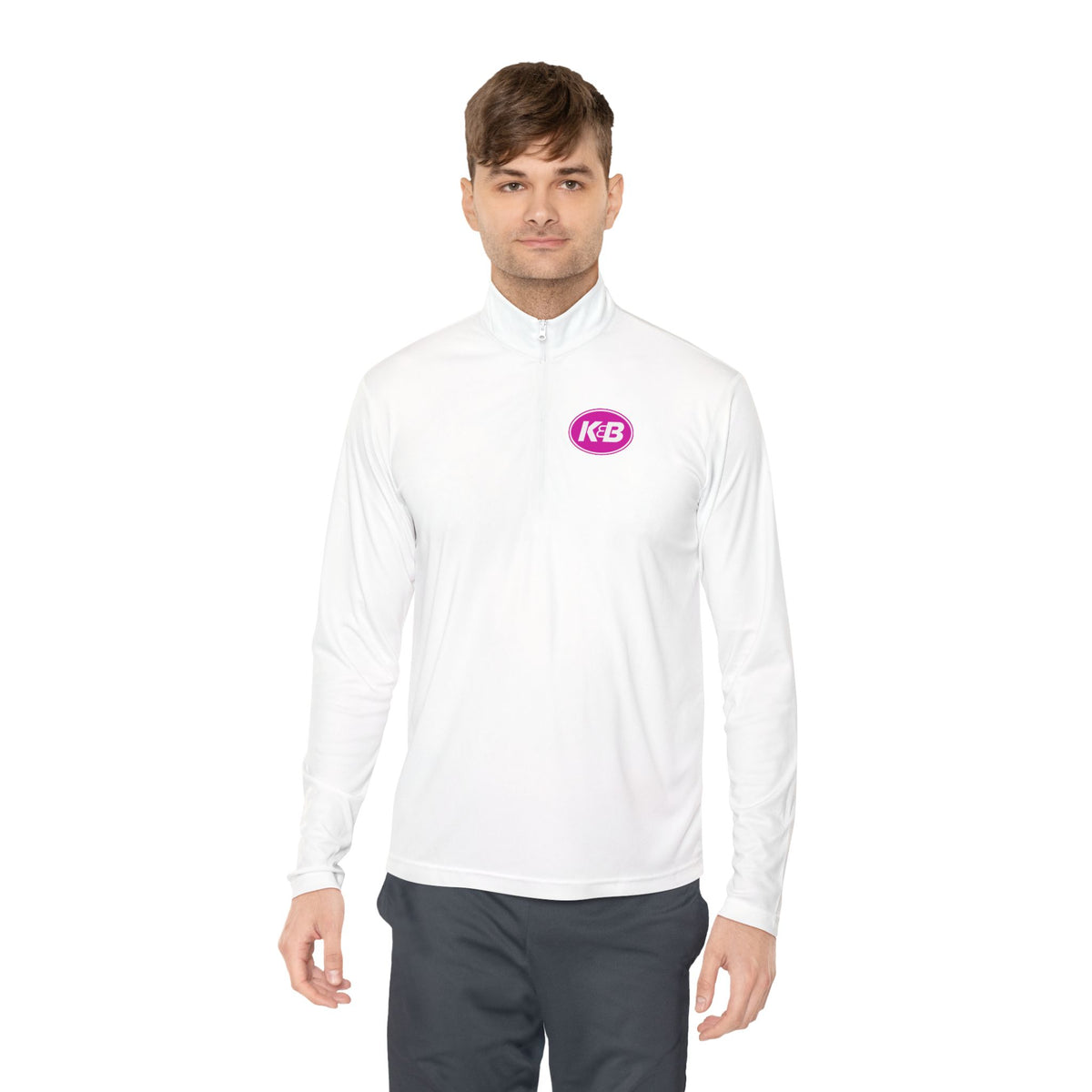 K&B (Katz & Besthoff) Unisex Quarter Zip Pullover