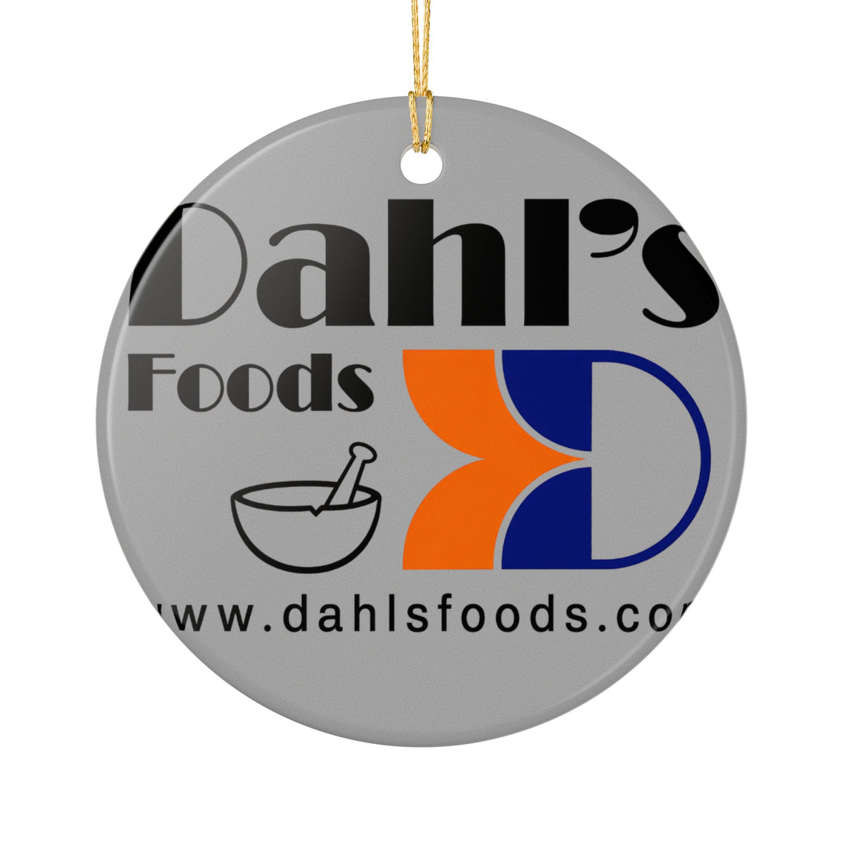Dahl's Foods Ceramic Ornament