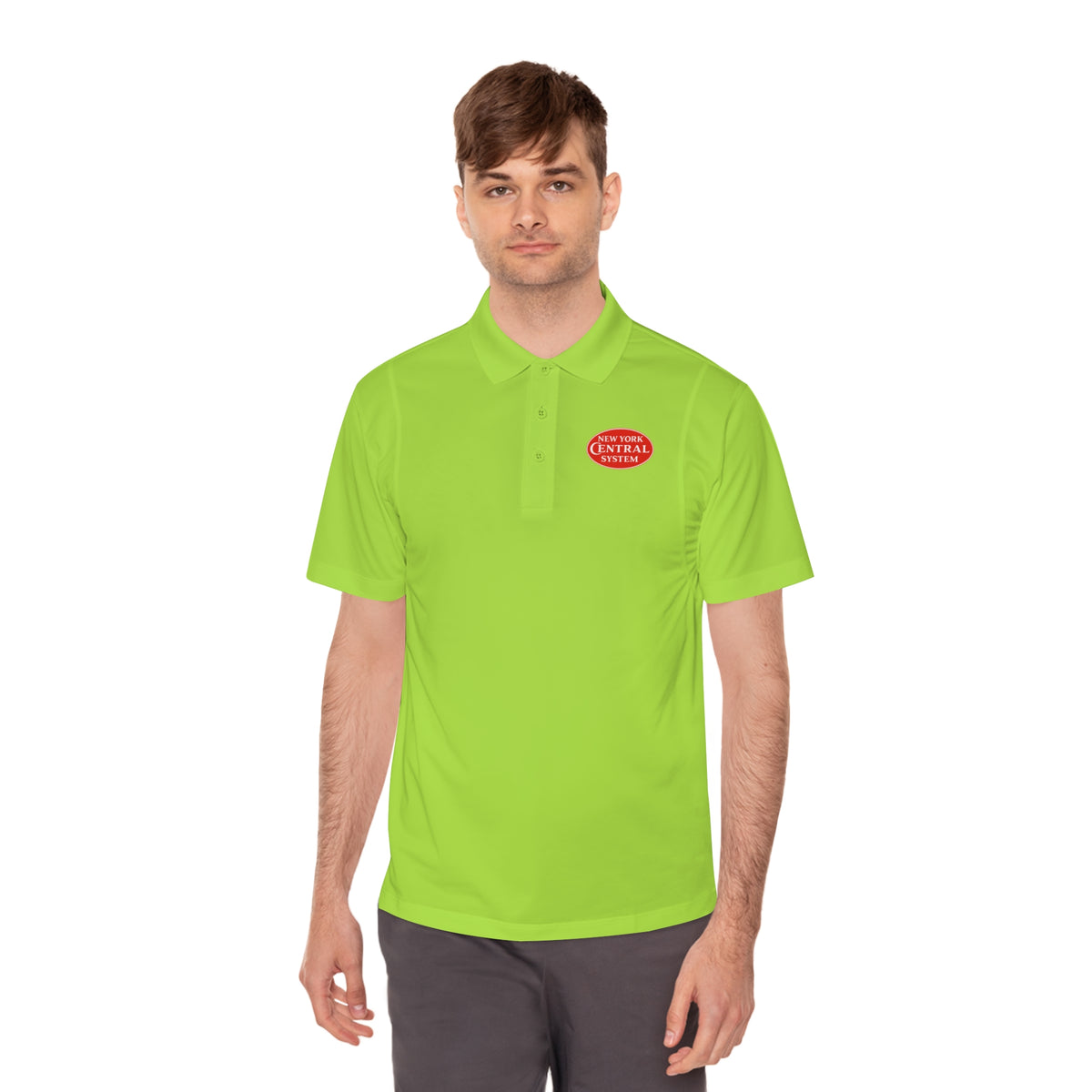 New York Central Railroad Men's Sport Polo Shirt