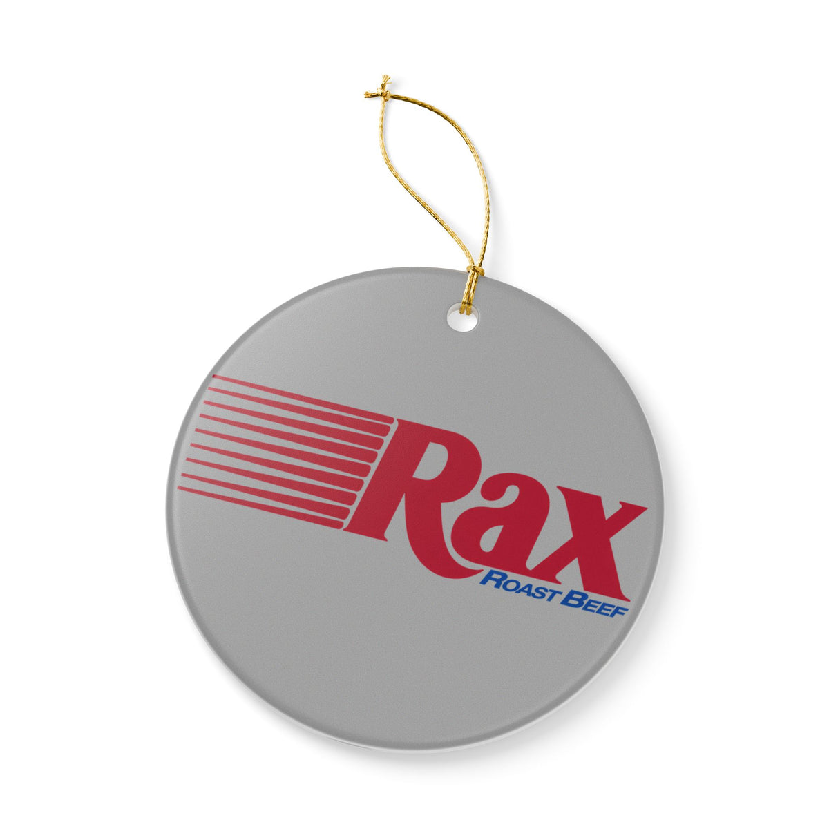 Rax Roast Beef Ceramic Ornament