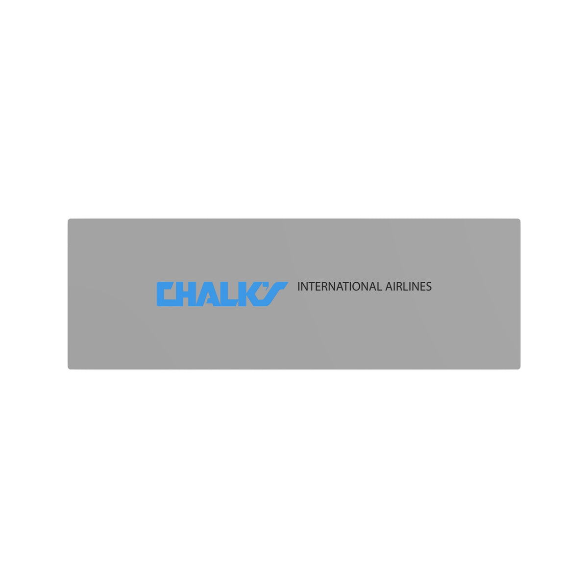 Chalk's International Airlines Metal Sign