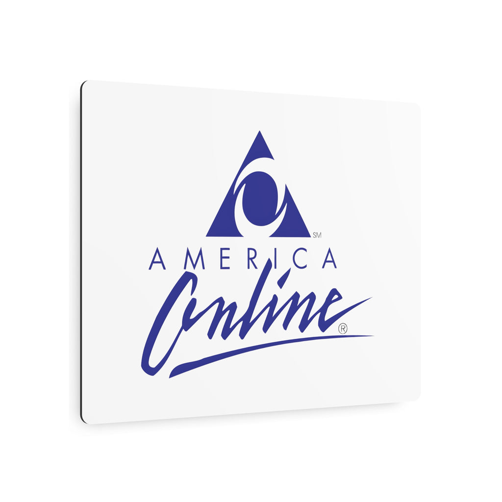 America Online (AOL) Metal Sign