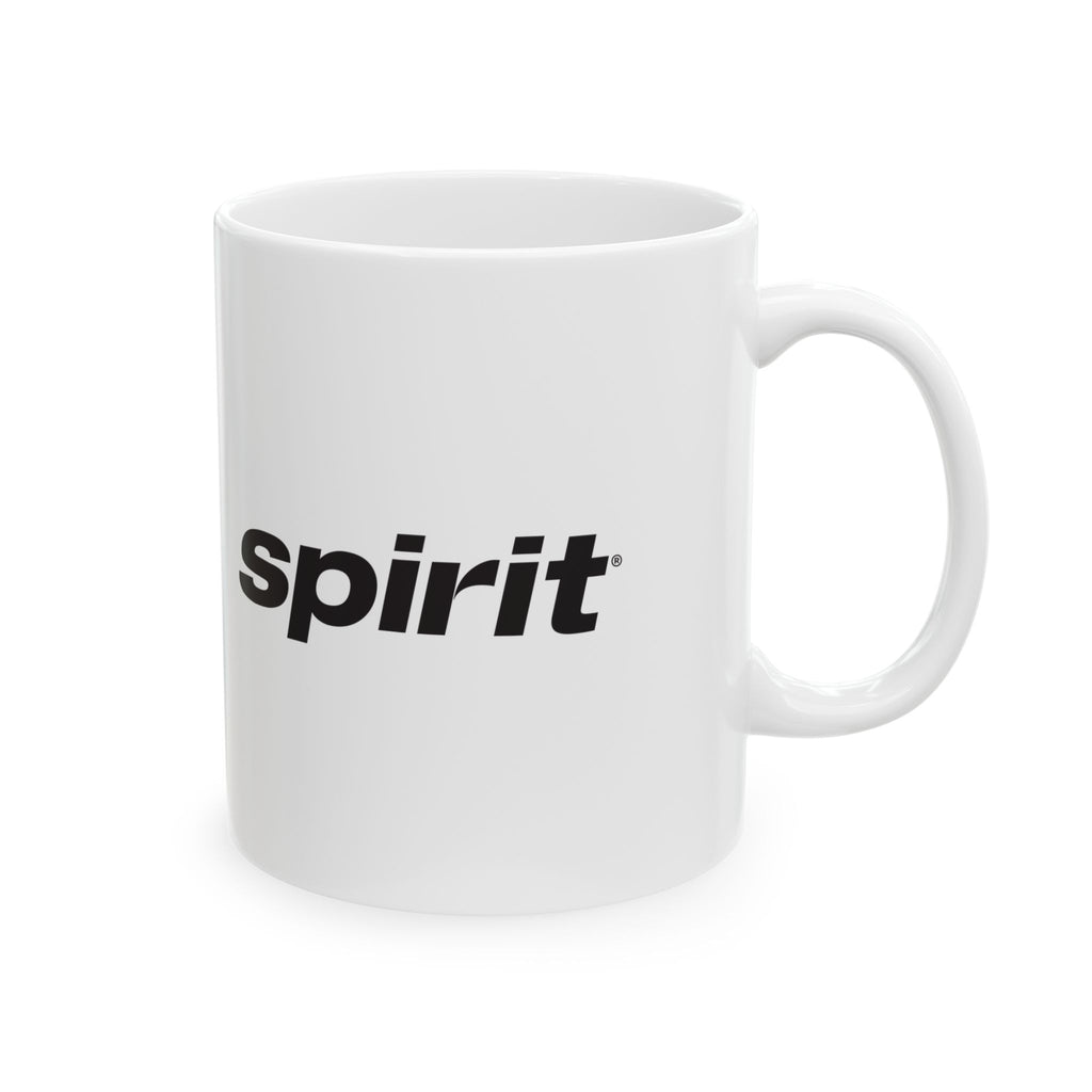 Spirit Airlines Ceramic Coffee Mug