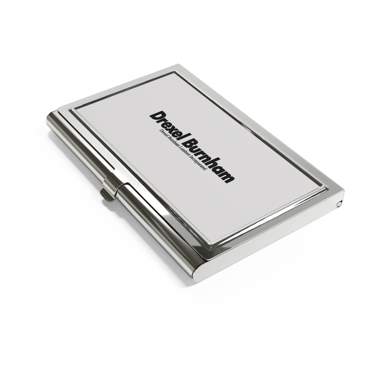 Drexel Burnham Lambert Metal Business Card Holder