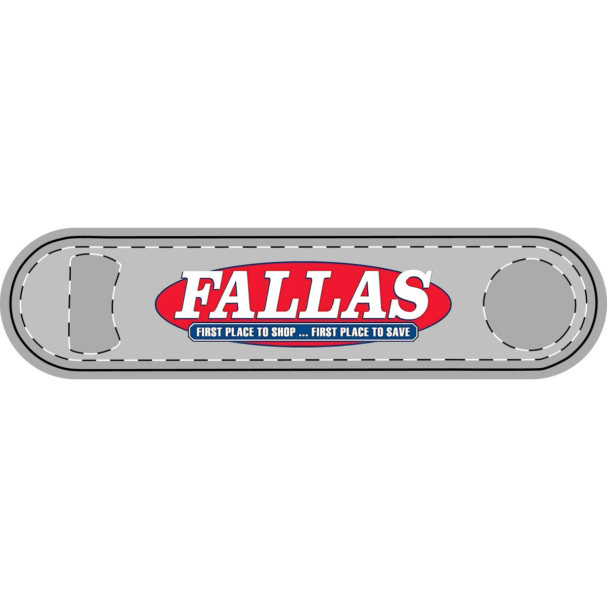Fallas Discount Stores Metal Bottle Opener