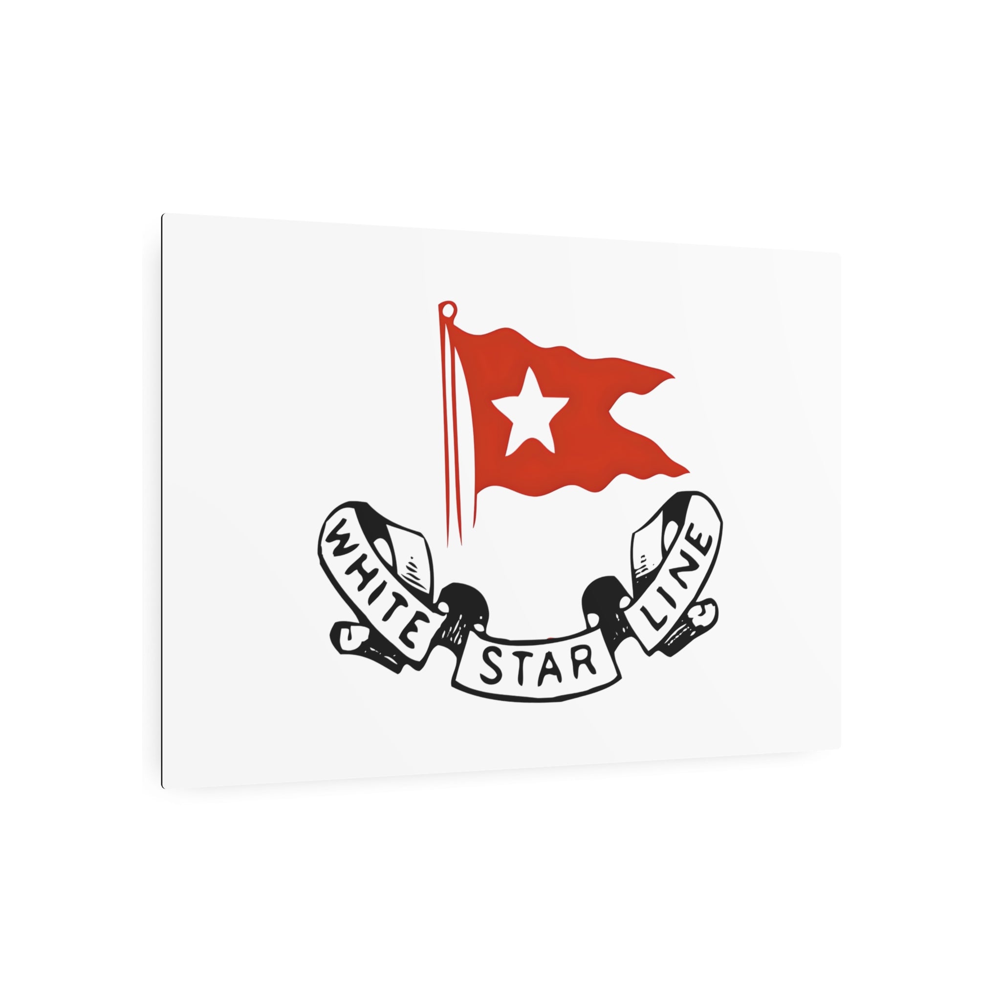 White Star Line Metal Sign