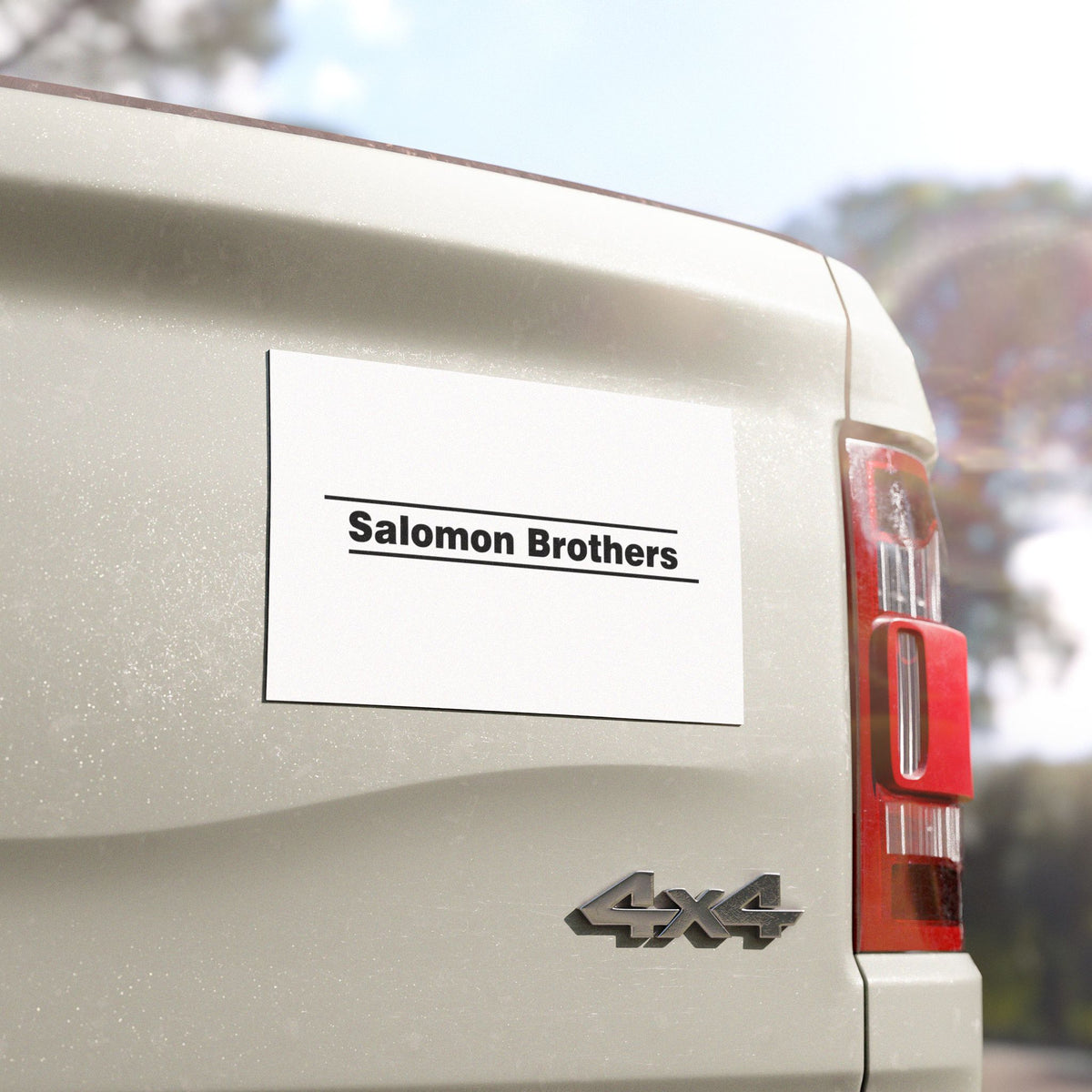 Salomon Brothers Car Magnet
