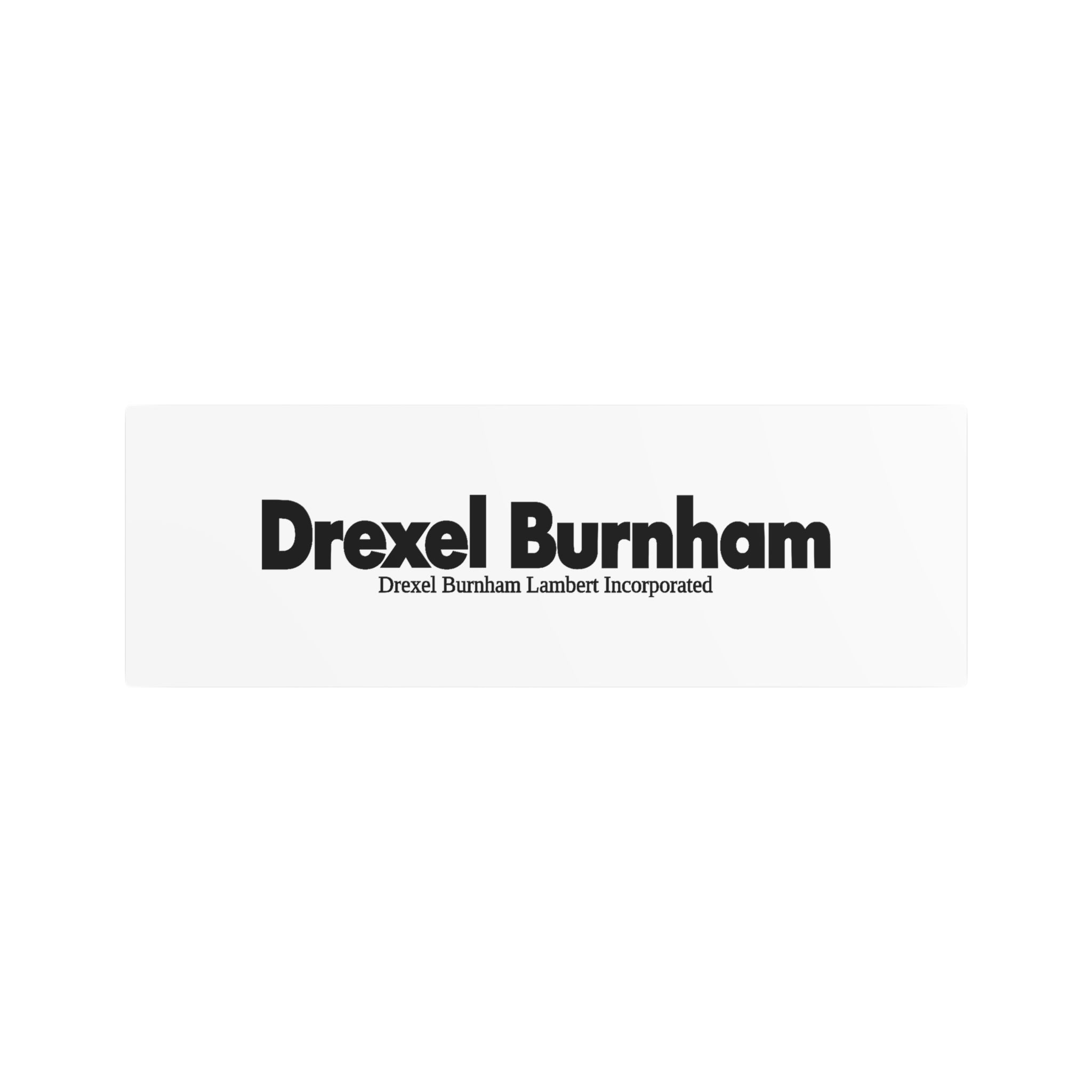 Drexel Burnham Lambert Metal Sign