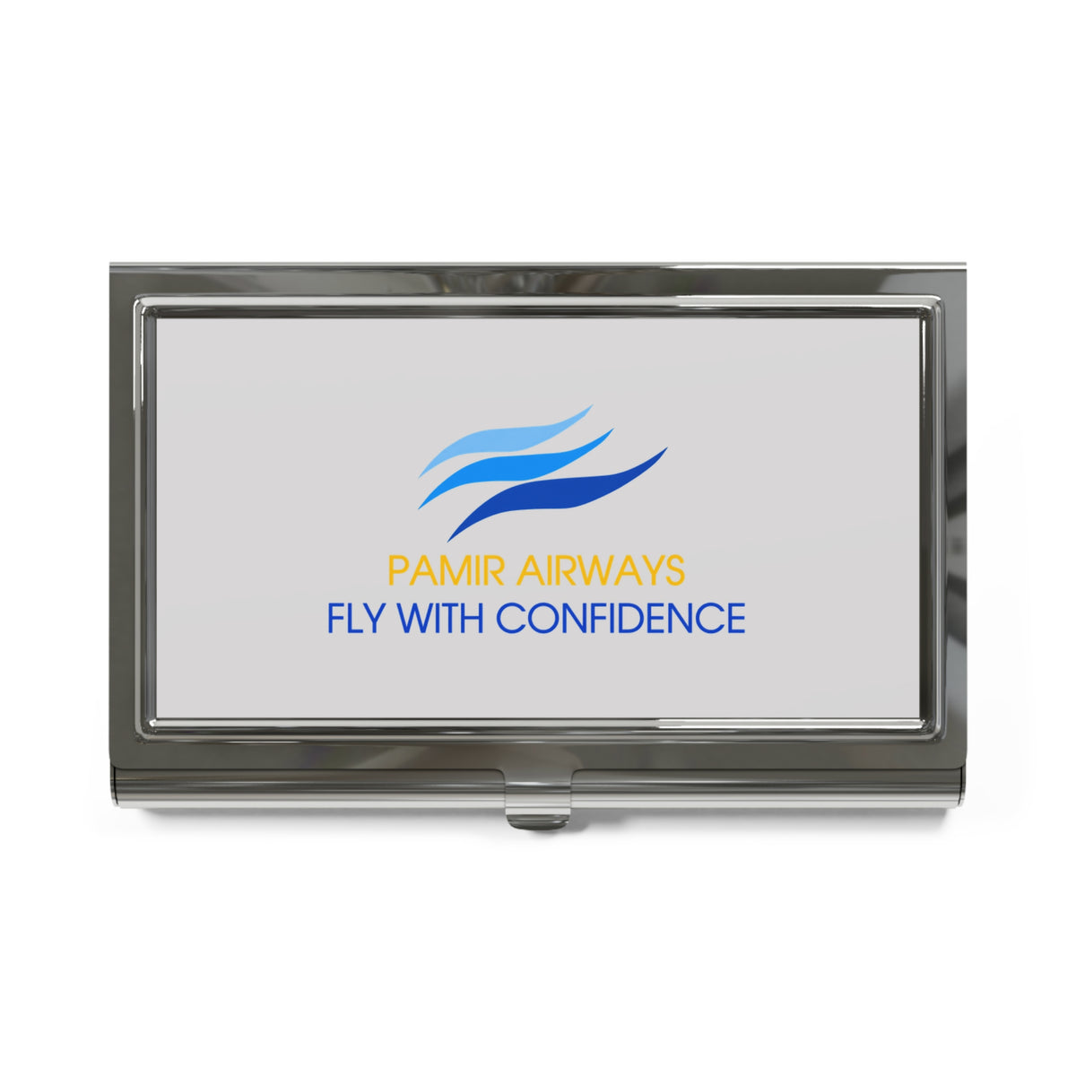 Pamir Airways Metal Business Card Holder