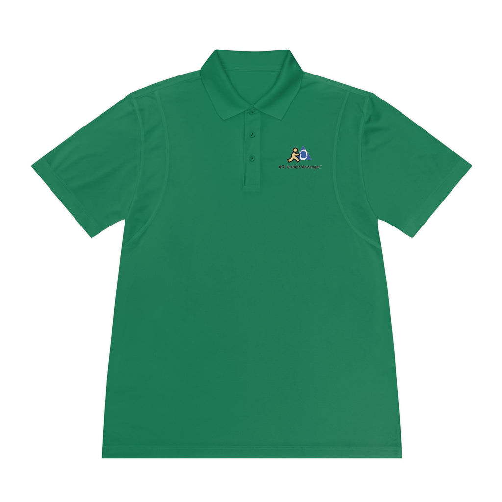 AOL Instant Messenger (AIM) Men's Sport Polo Shirt