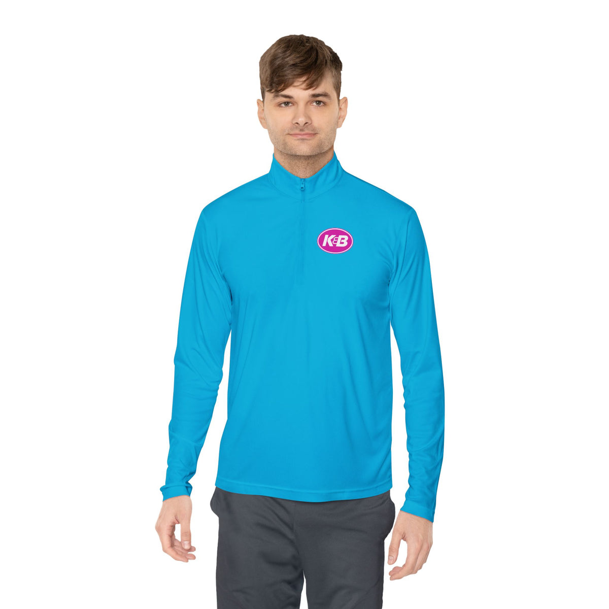 K&B (Katz & Besthoff) Unisex Quarter Zip Pullover