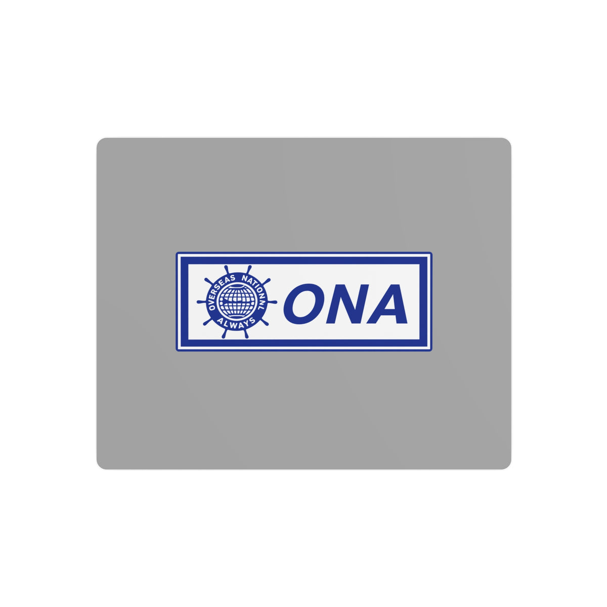 Overseas National Airways Metal Sign