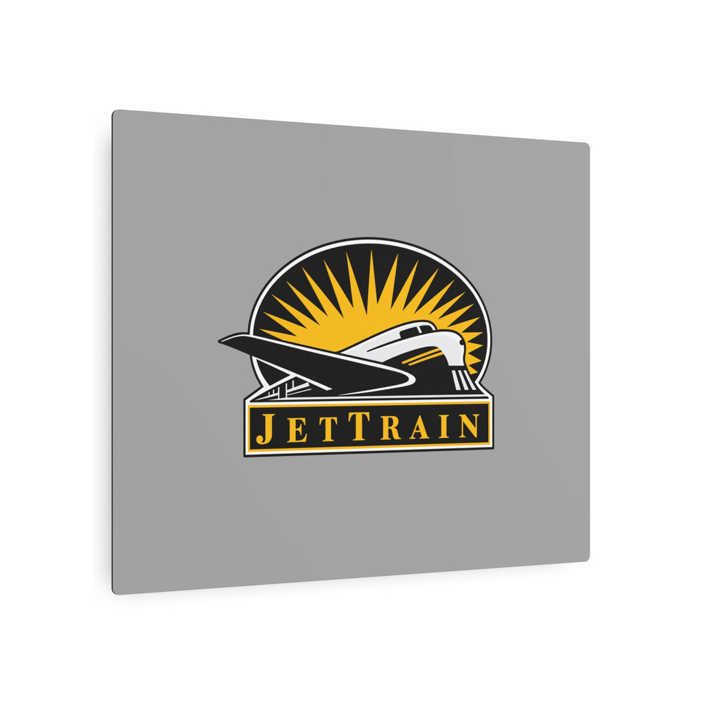 Bombardier JetTrain Metal Sign