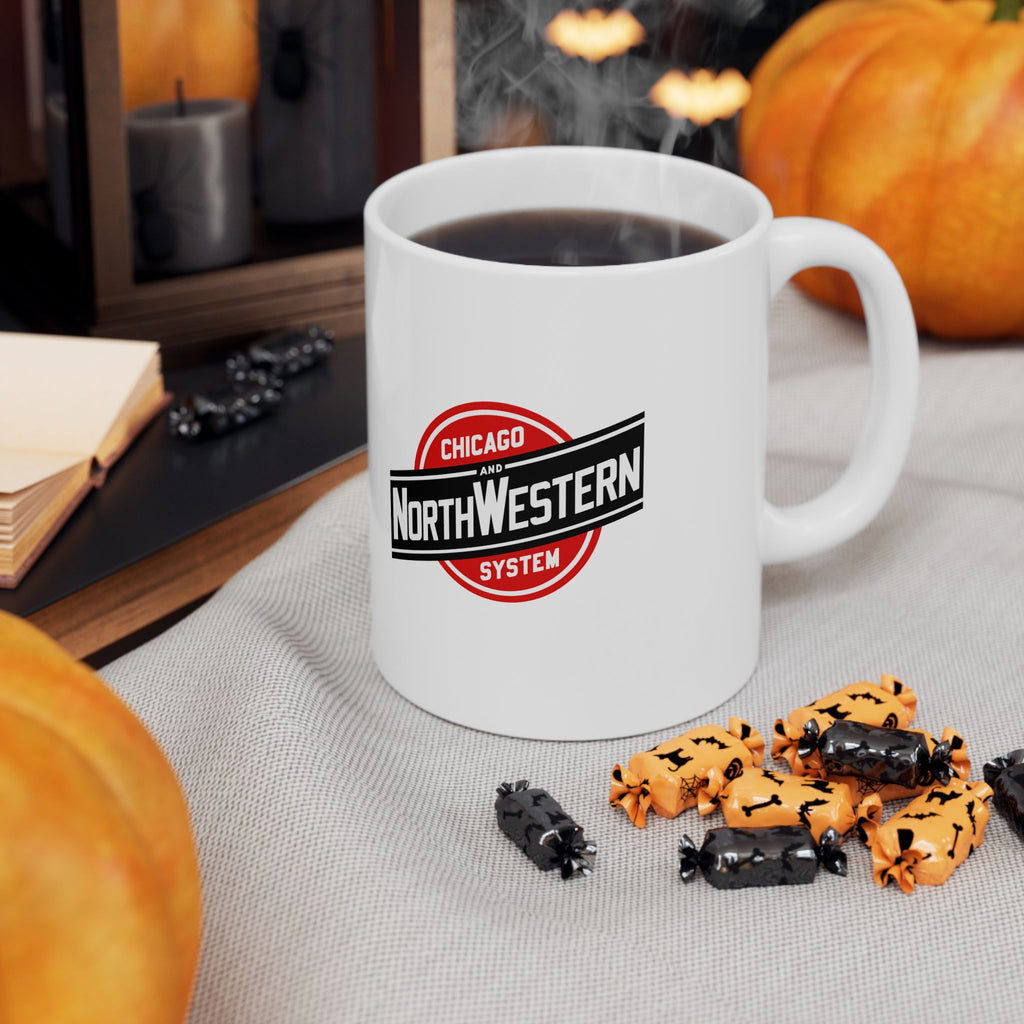 Chicago and North Western Railway Ceramic Coffee Mug
