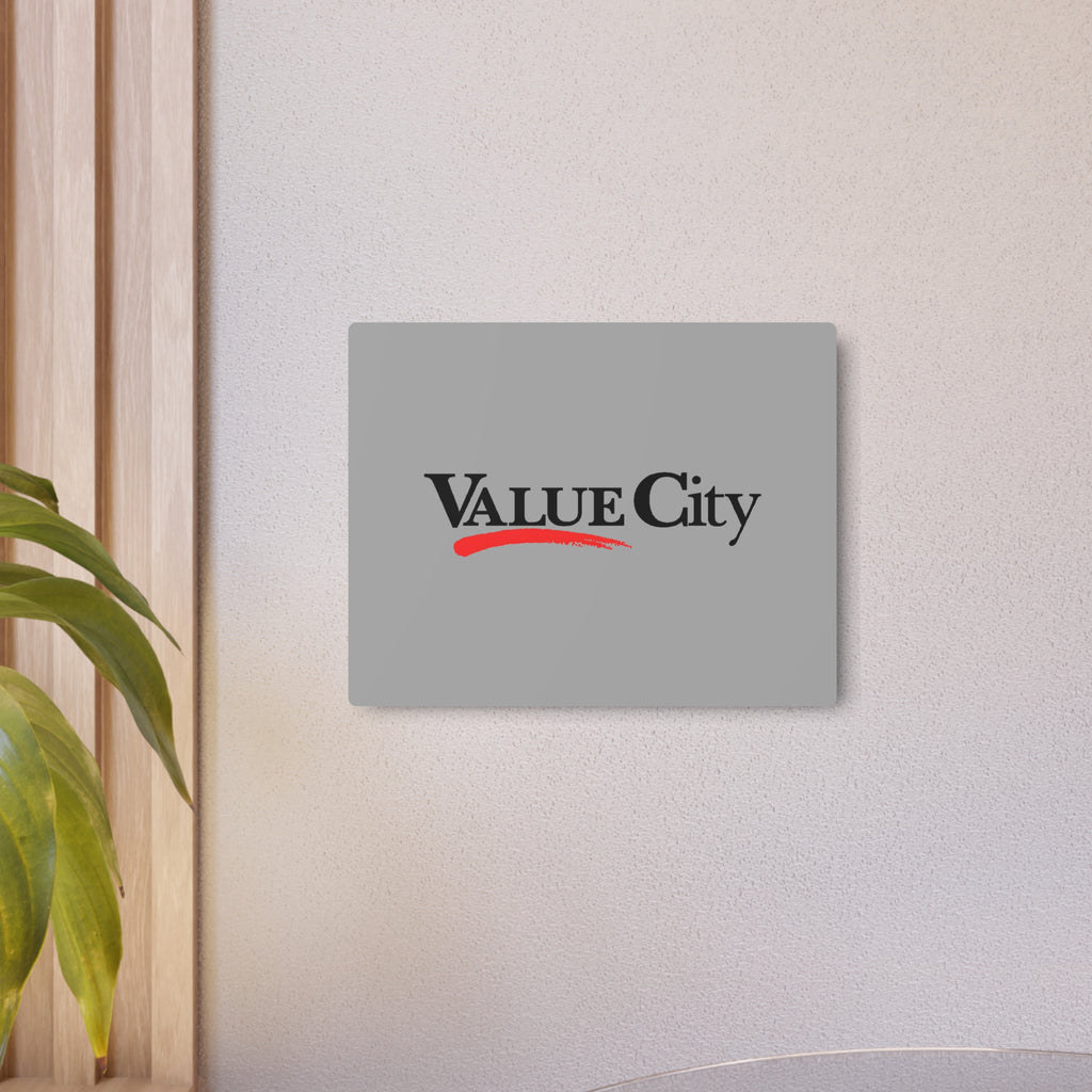 Value City Department Stores Metal Sign