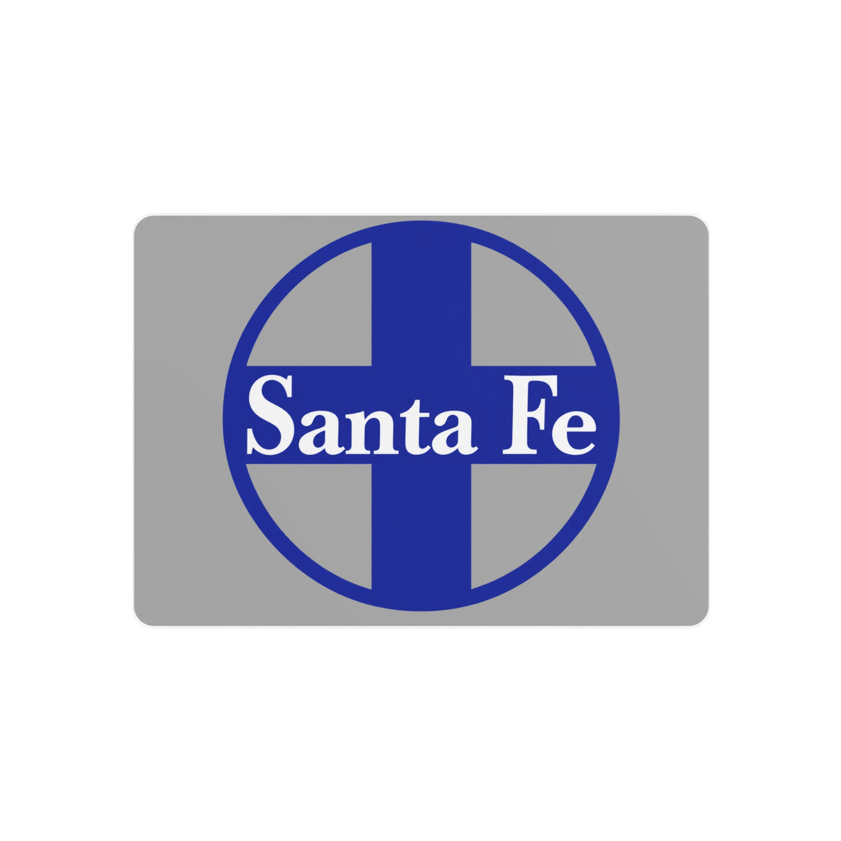 Atchison Topeka and Santa Fe Railway Metal Sign